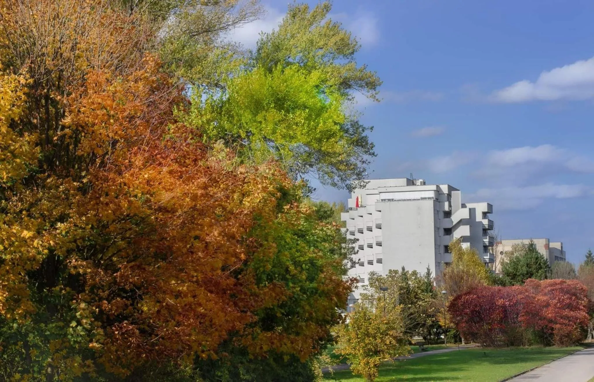 Property building in Hotel Park