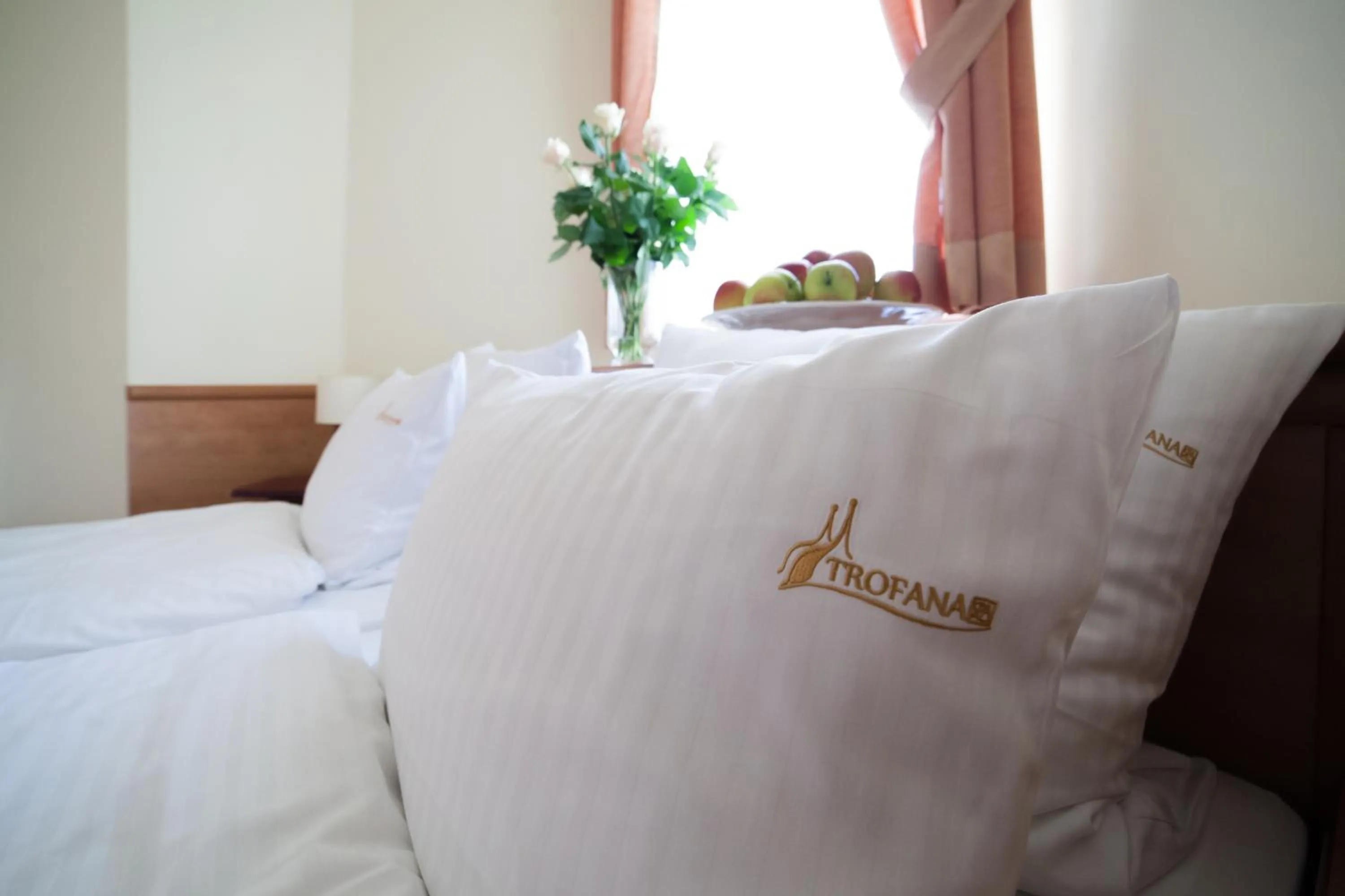 Decorative detail, Bed in Trofana Wellness & SPA