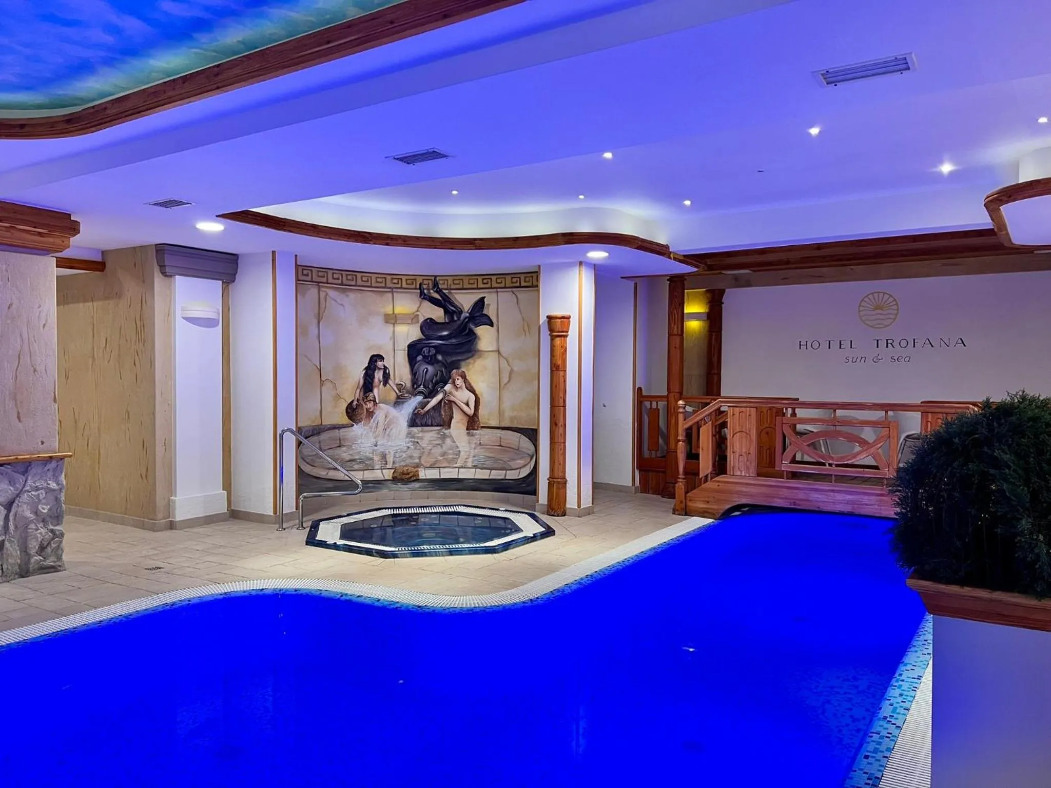 Swimming pool in Trofana Wellness & SPA