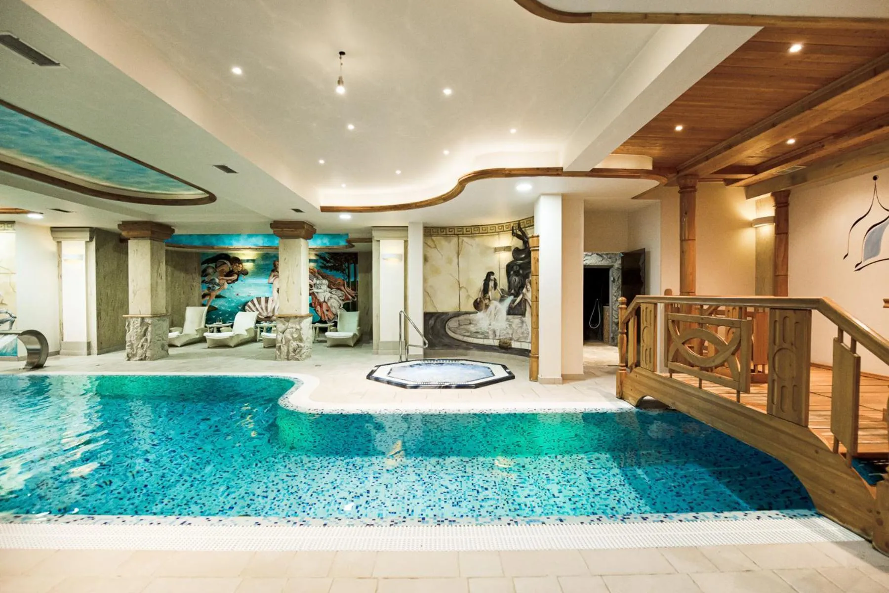 Swimming pool in Trofana Wellness & SPA