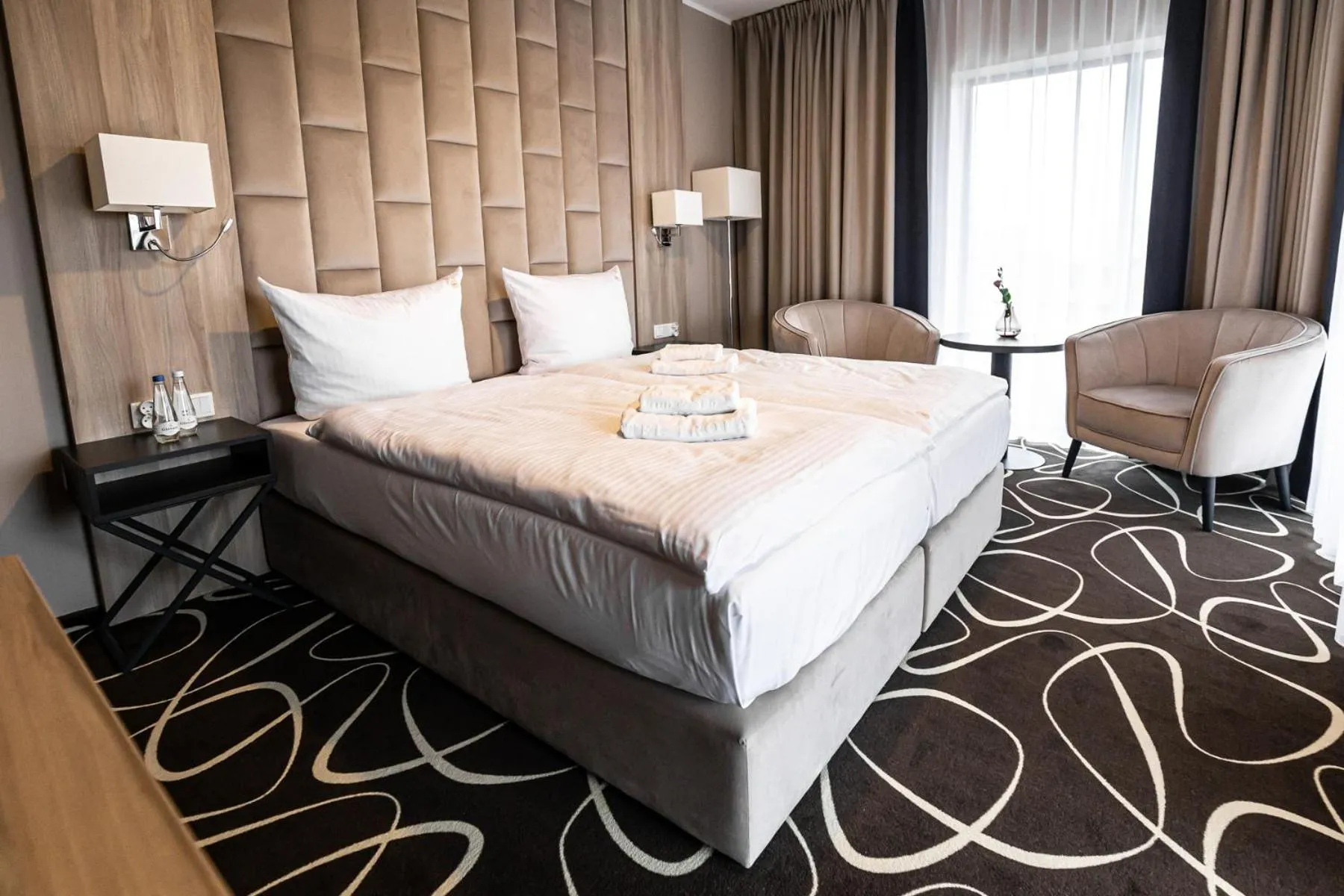 Bed in Trofana Wellness & SPA