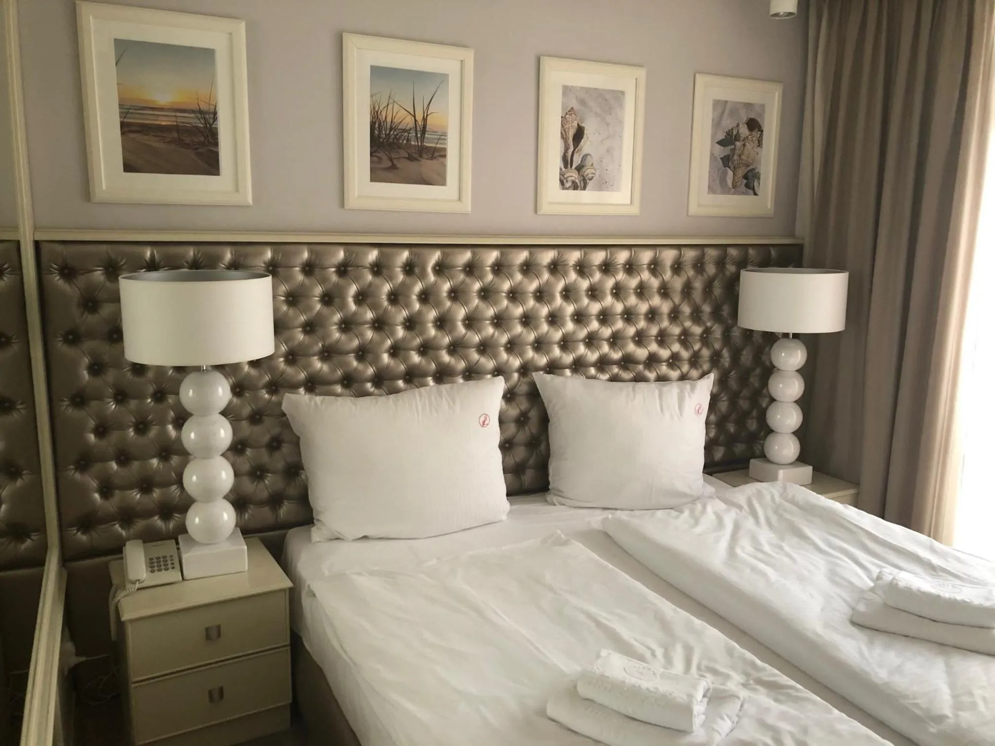 Bed in Trofana Wellness & SPA