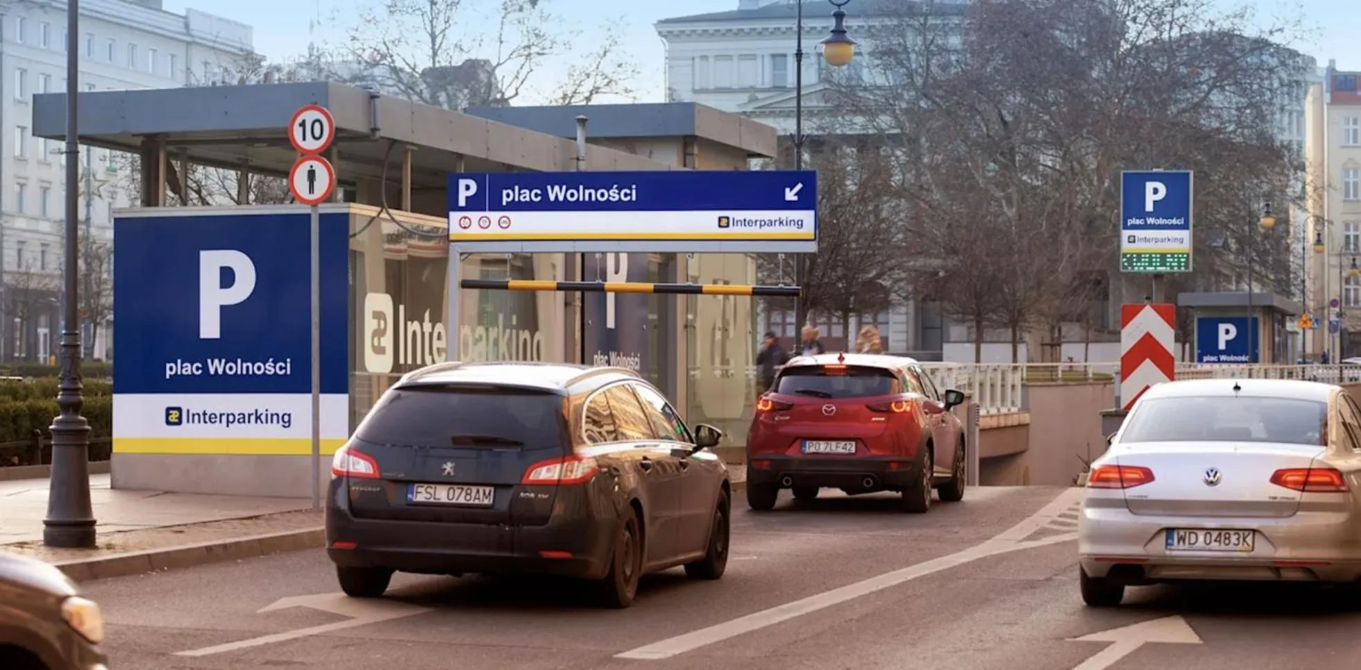 Parking in Glam House Apartments