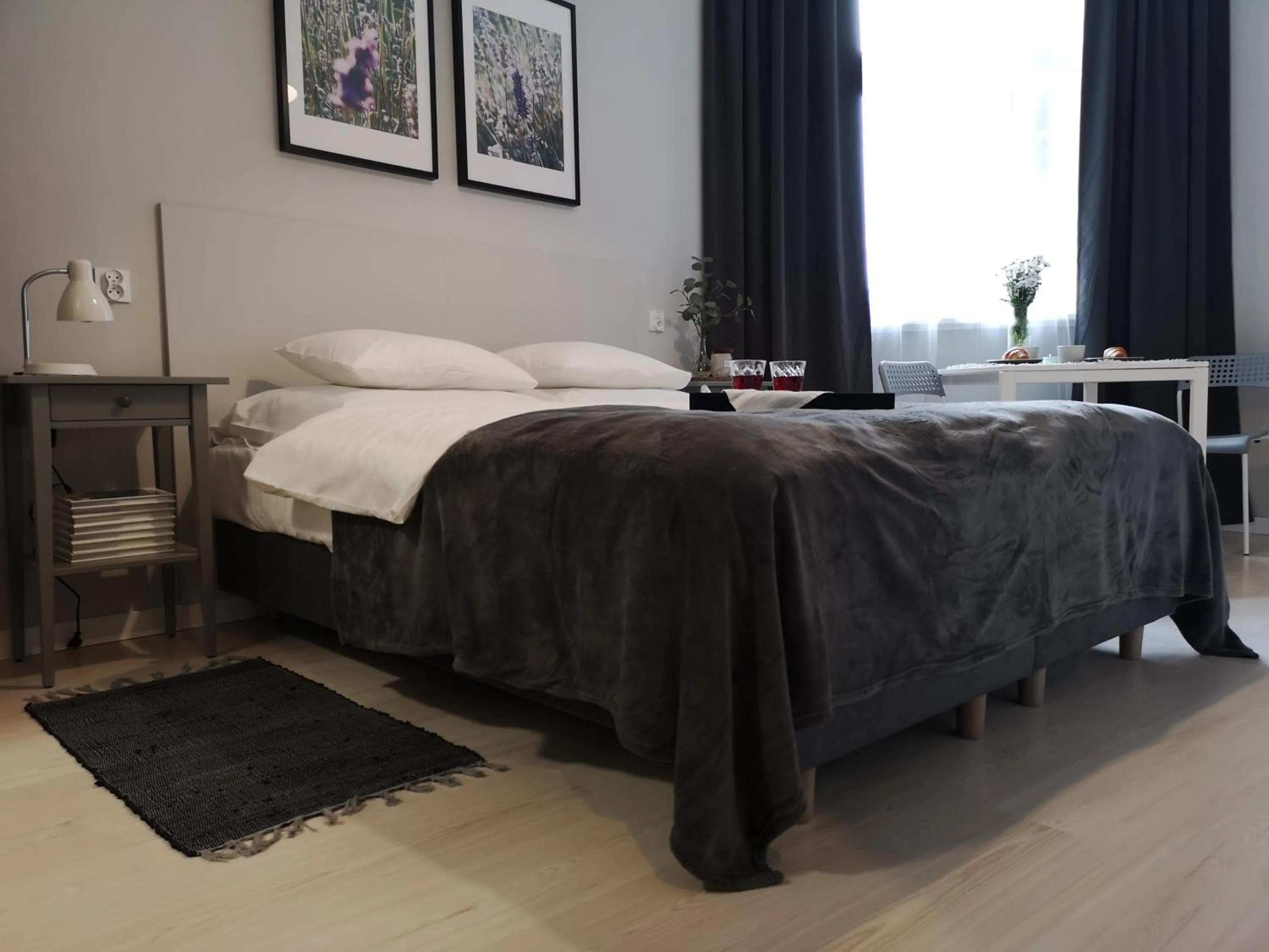 Bed in Glam House Apartments