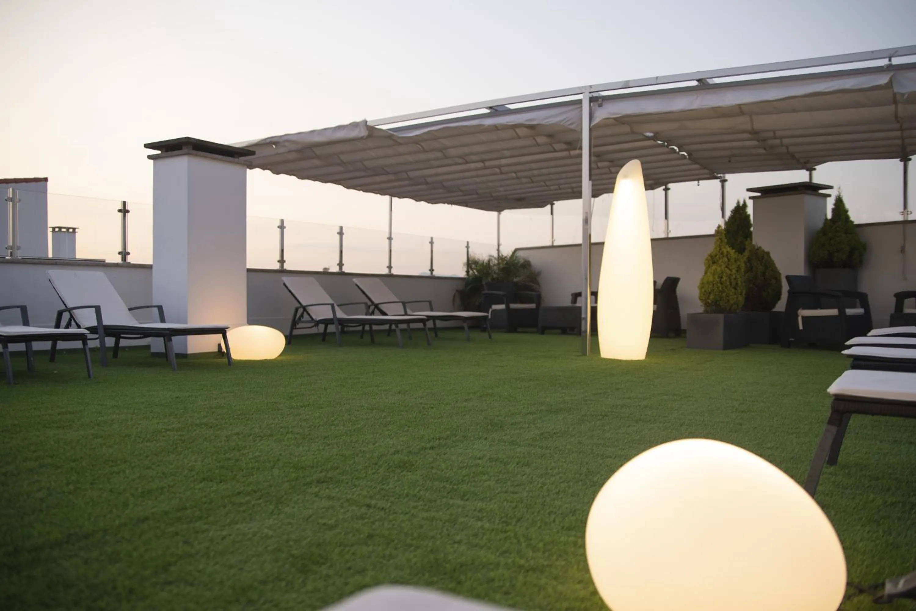 Balcony/Terrace in Hotel Maruxia *** Superior