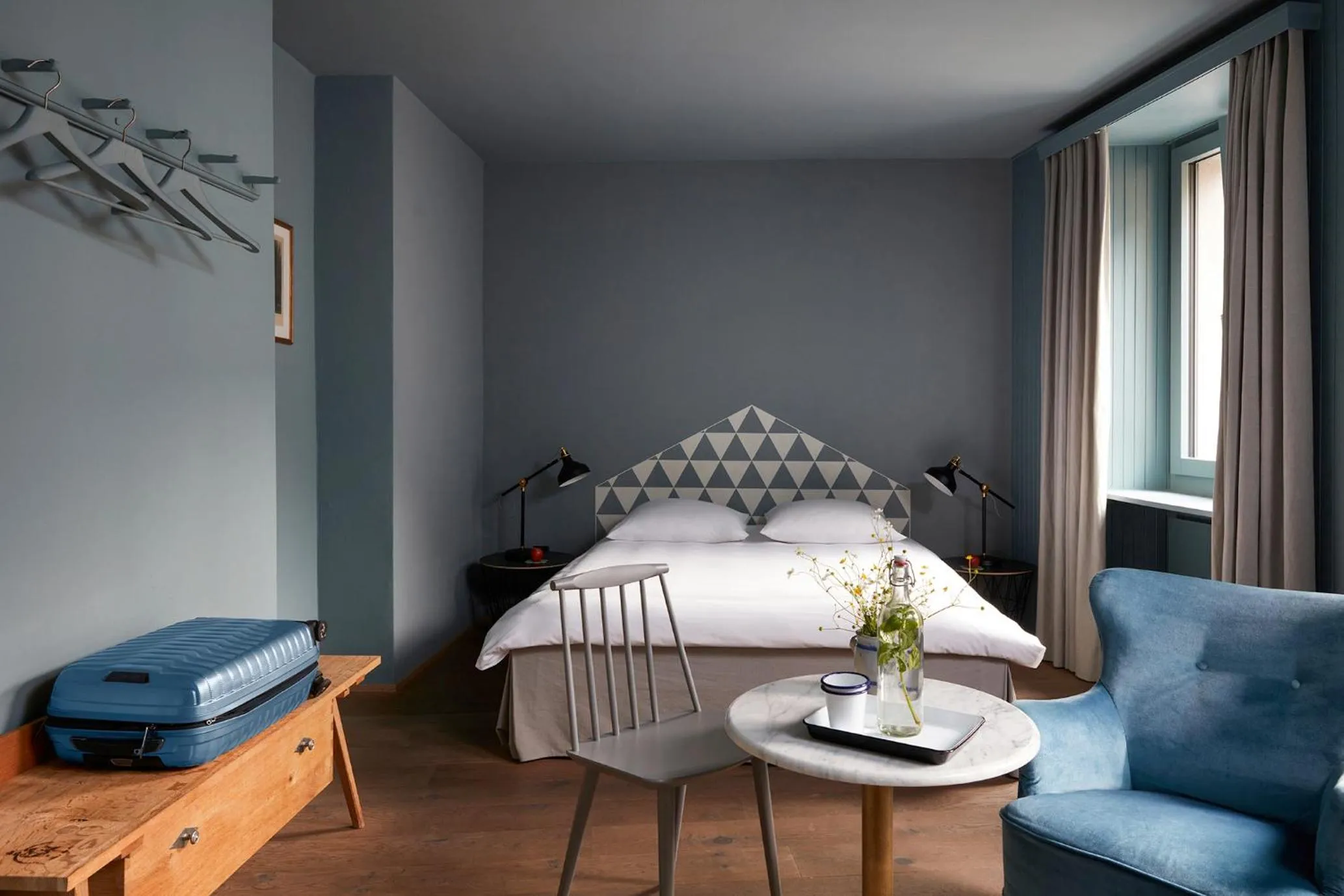 Bed in Hotel De Londres