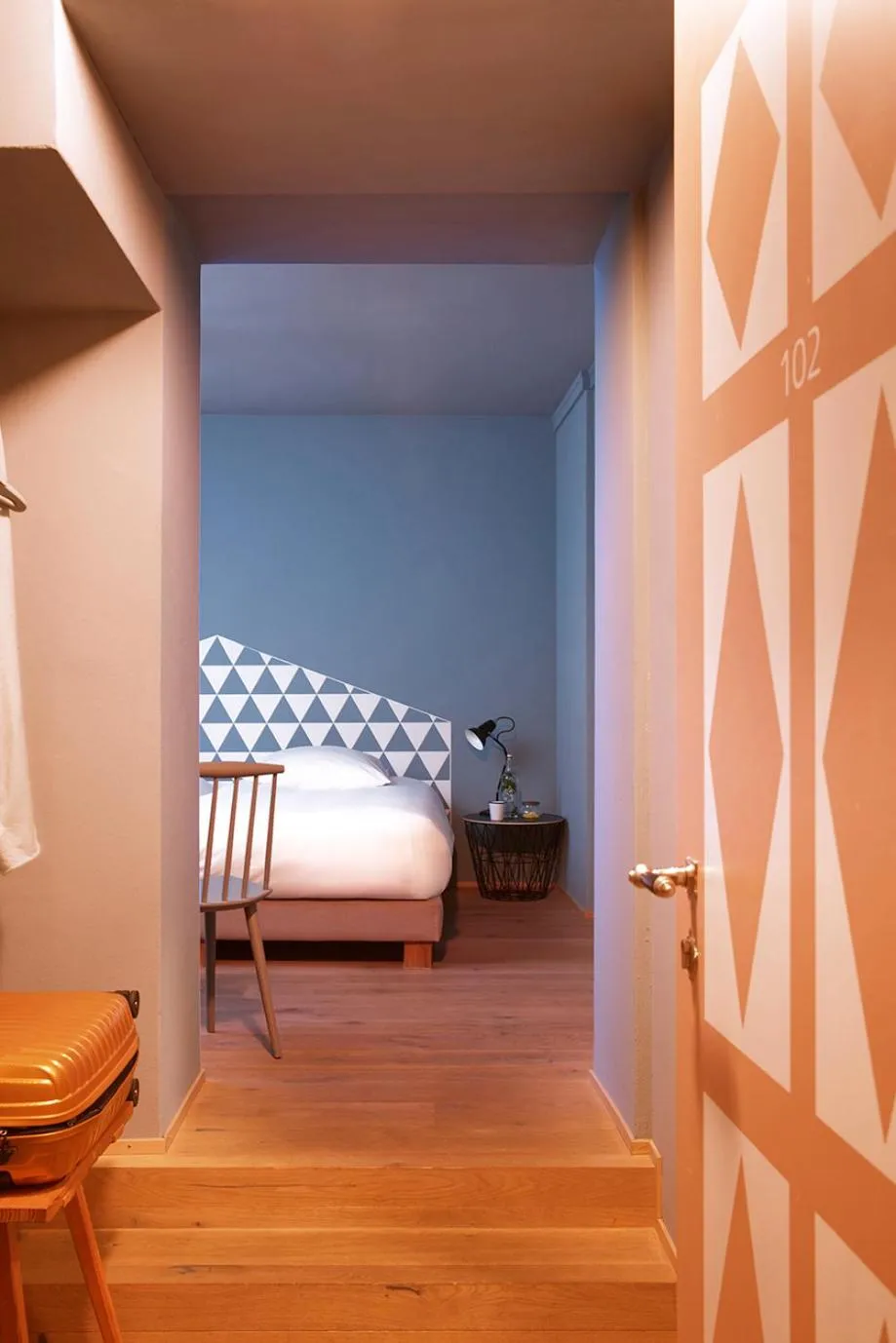 Bed in Hotel De Londres