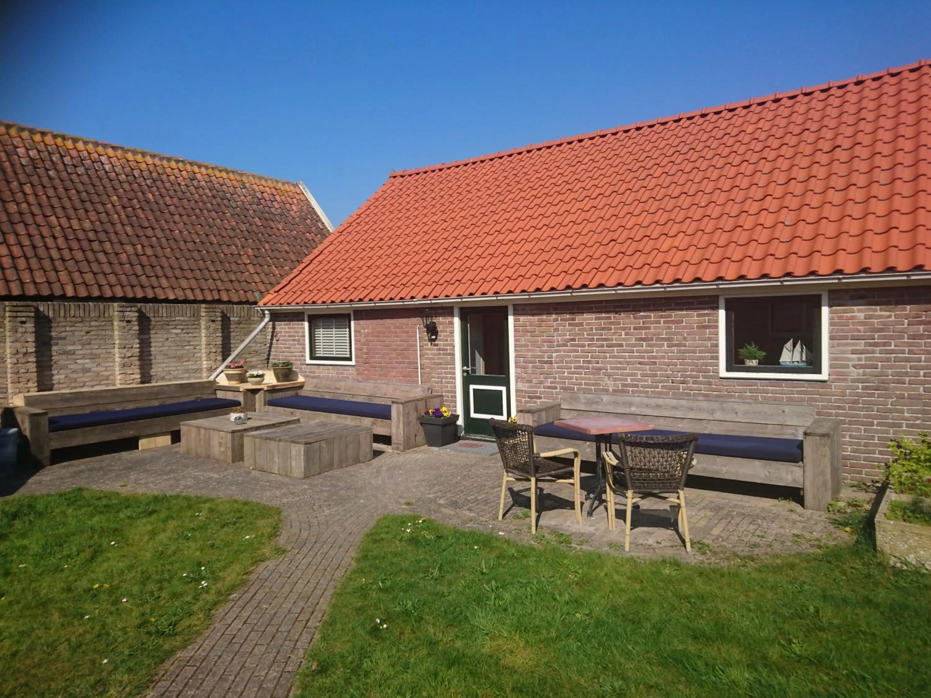 Garden in De Cyprian Bed & Breakfast