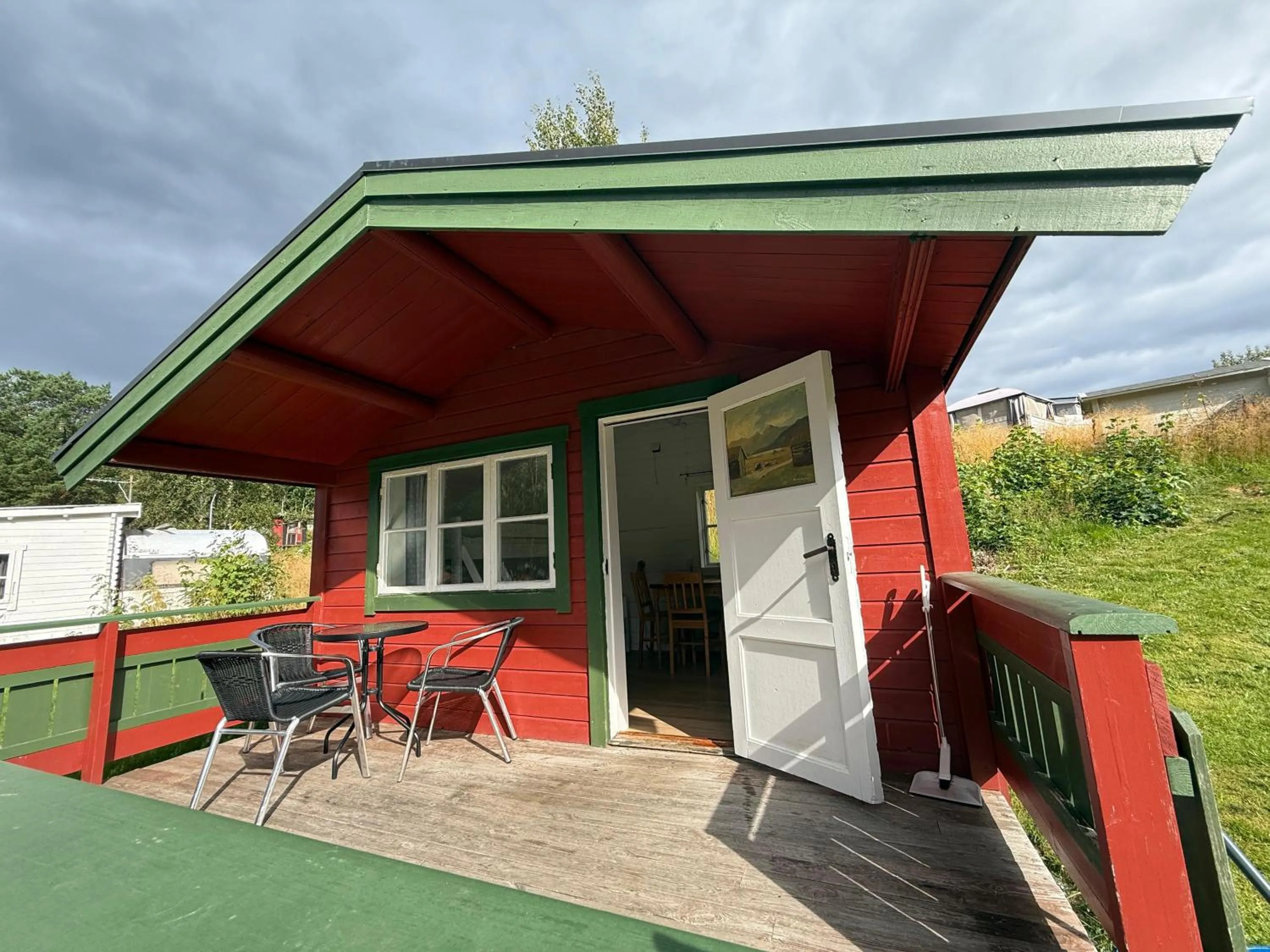 Economy Triple Room with Shared Bathroom in Sjøholt Camping