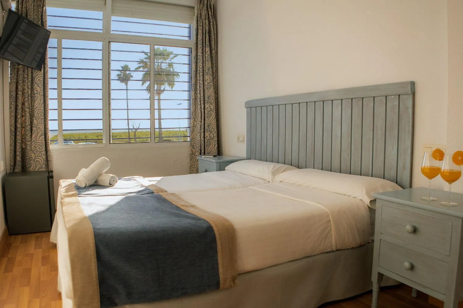 Bed in Hotel Playa Conil - Beachfront Studios & Suites