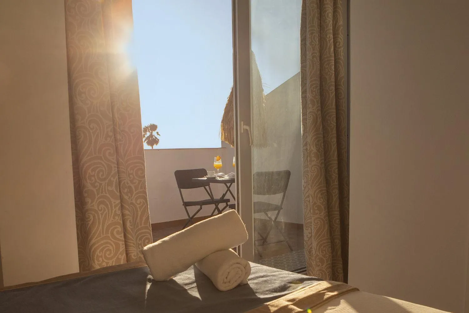 Balcony/Terrace in Hotel Playa Conil - Beachfront Studios & Suites