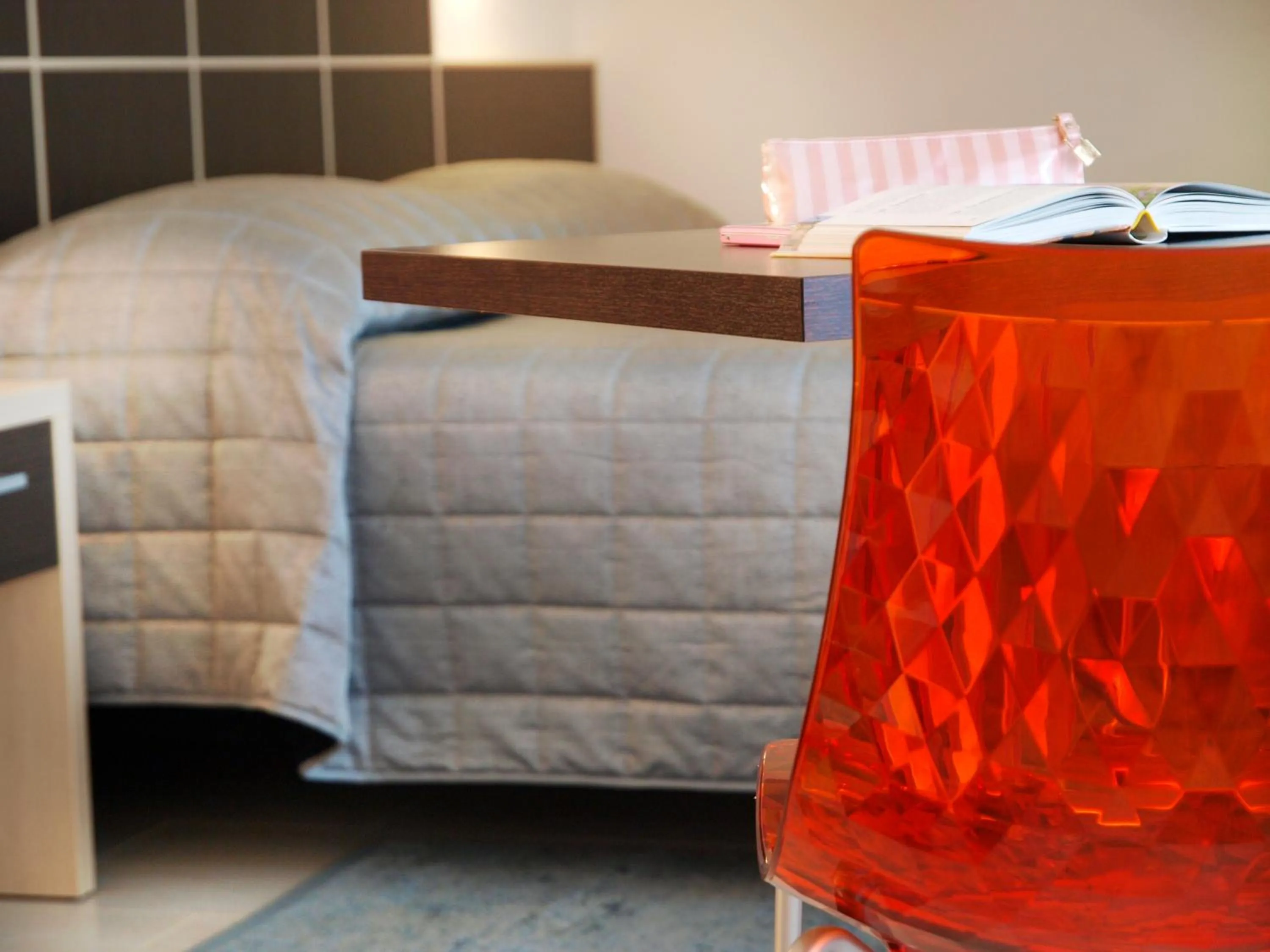 Decorative detail, Bed in Hotel Garnì Corallo