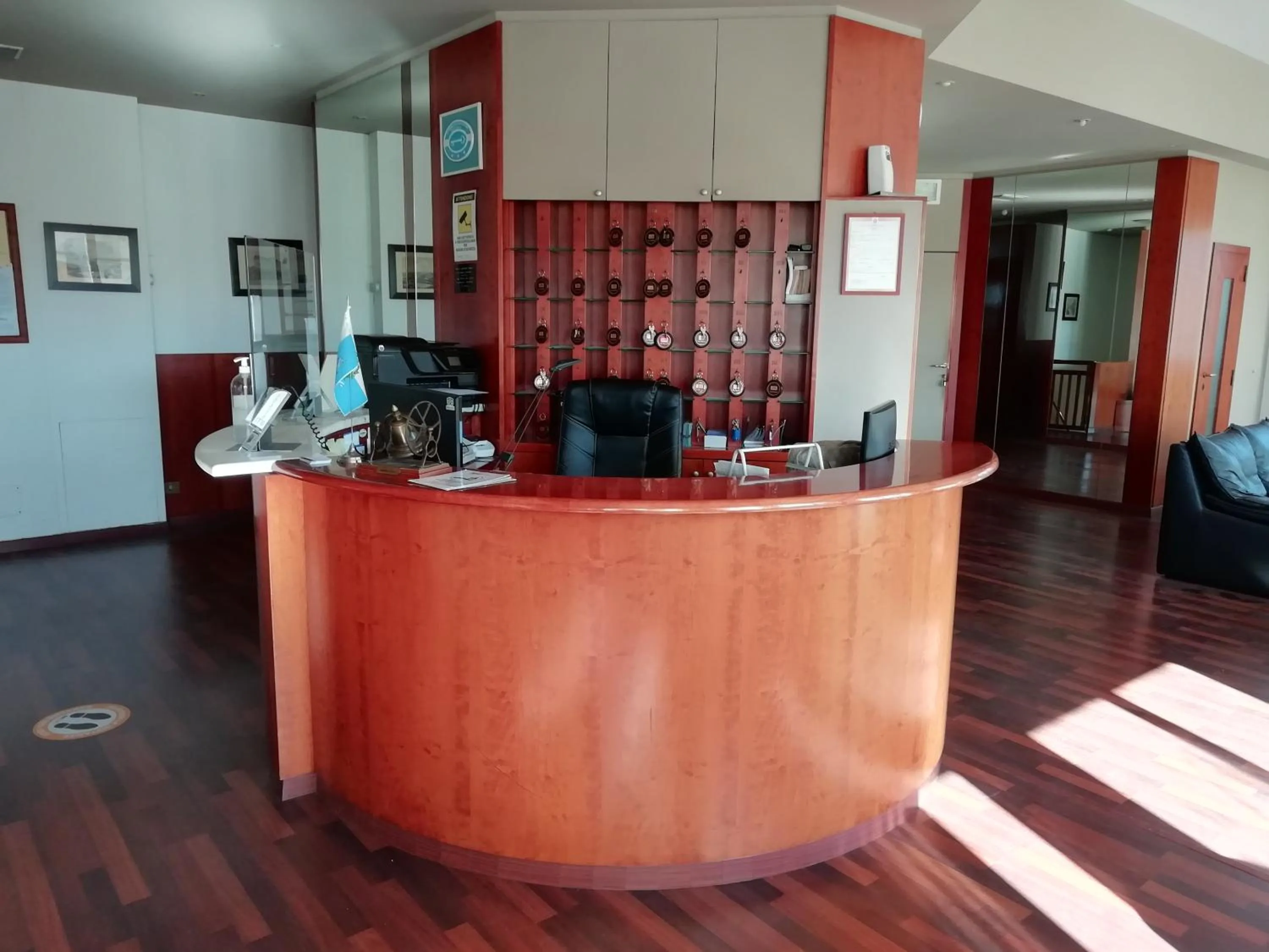 Lobby or reception in Hotel Rossi