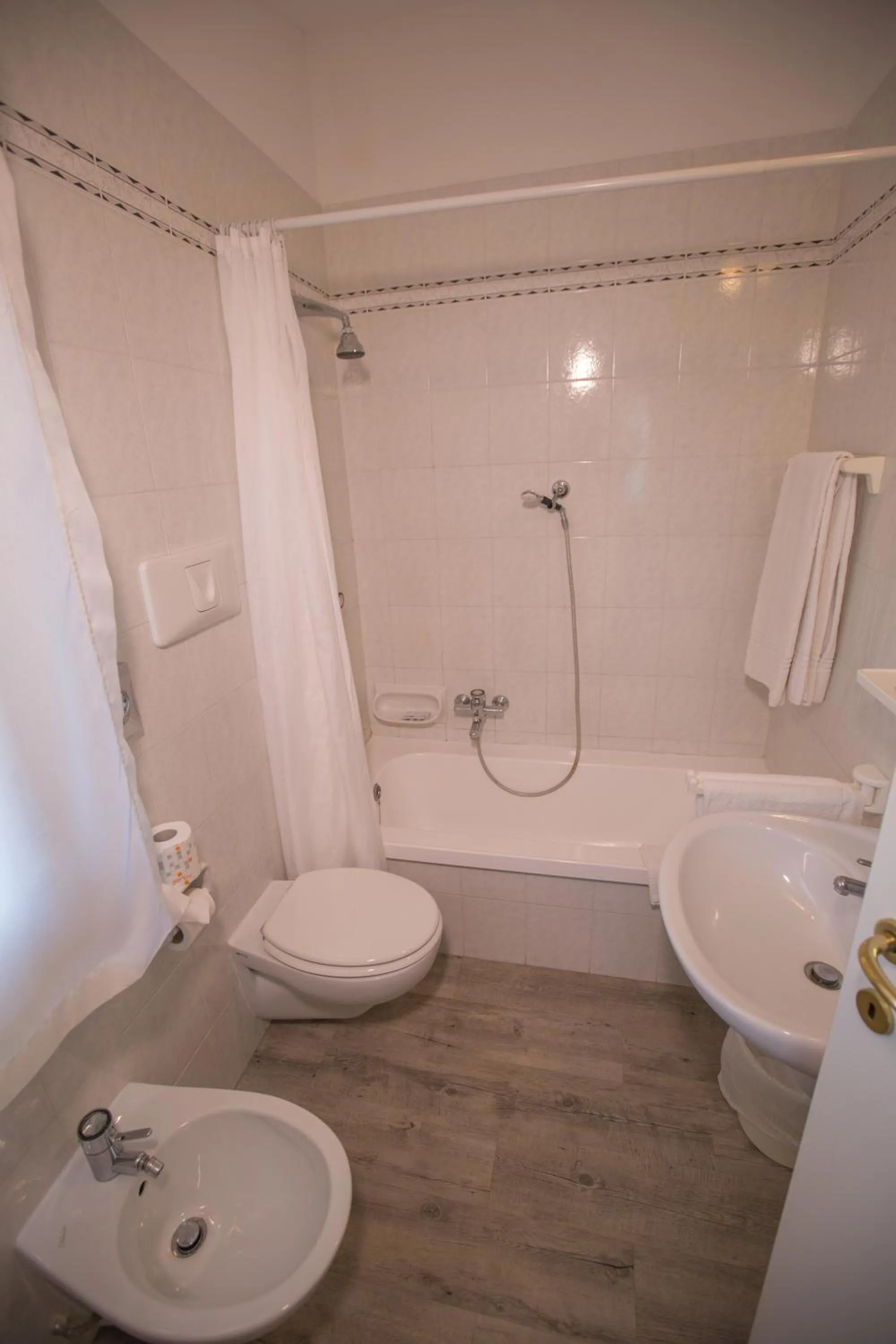 Toilet in Hotel Rossi