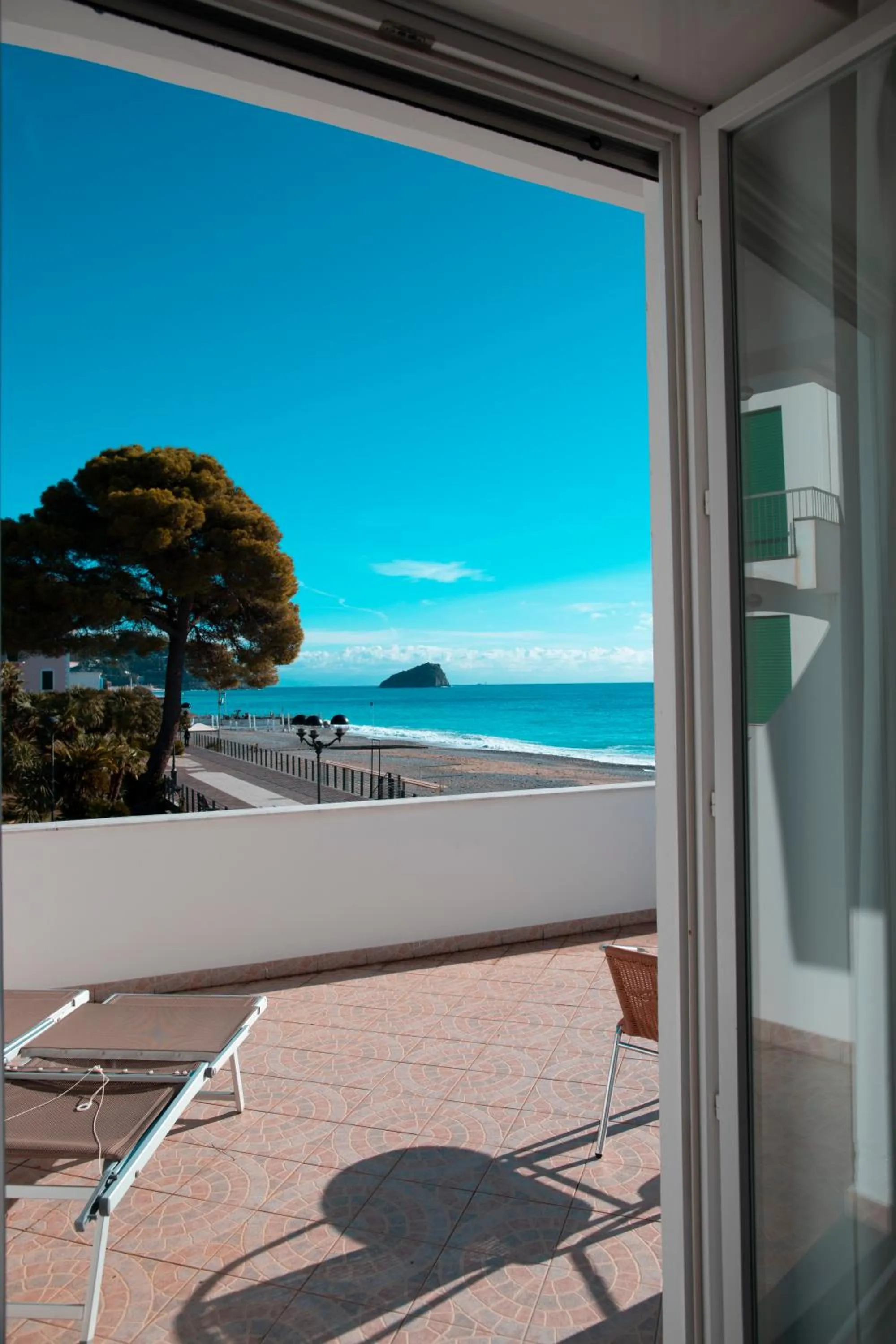 Sea view in Hotel Ligure