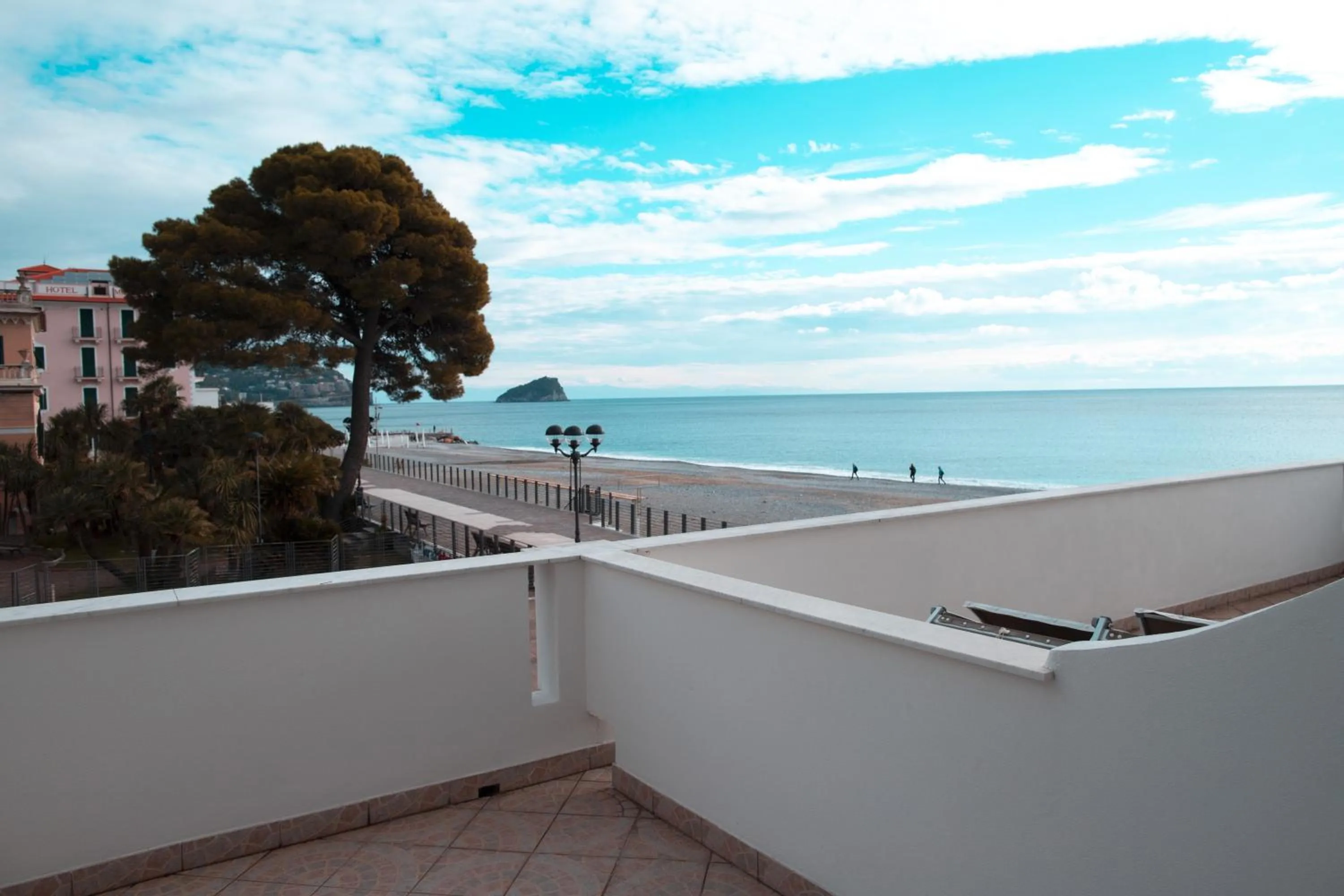 Balcony/Terrace in Hotel Ligure