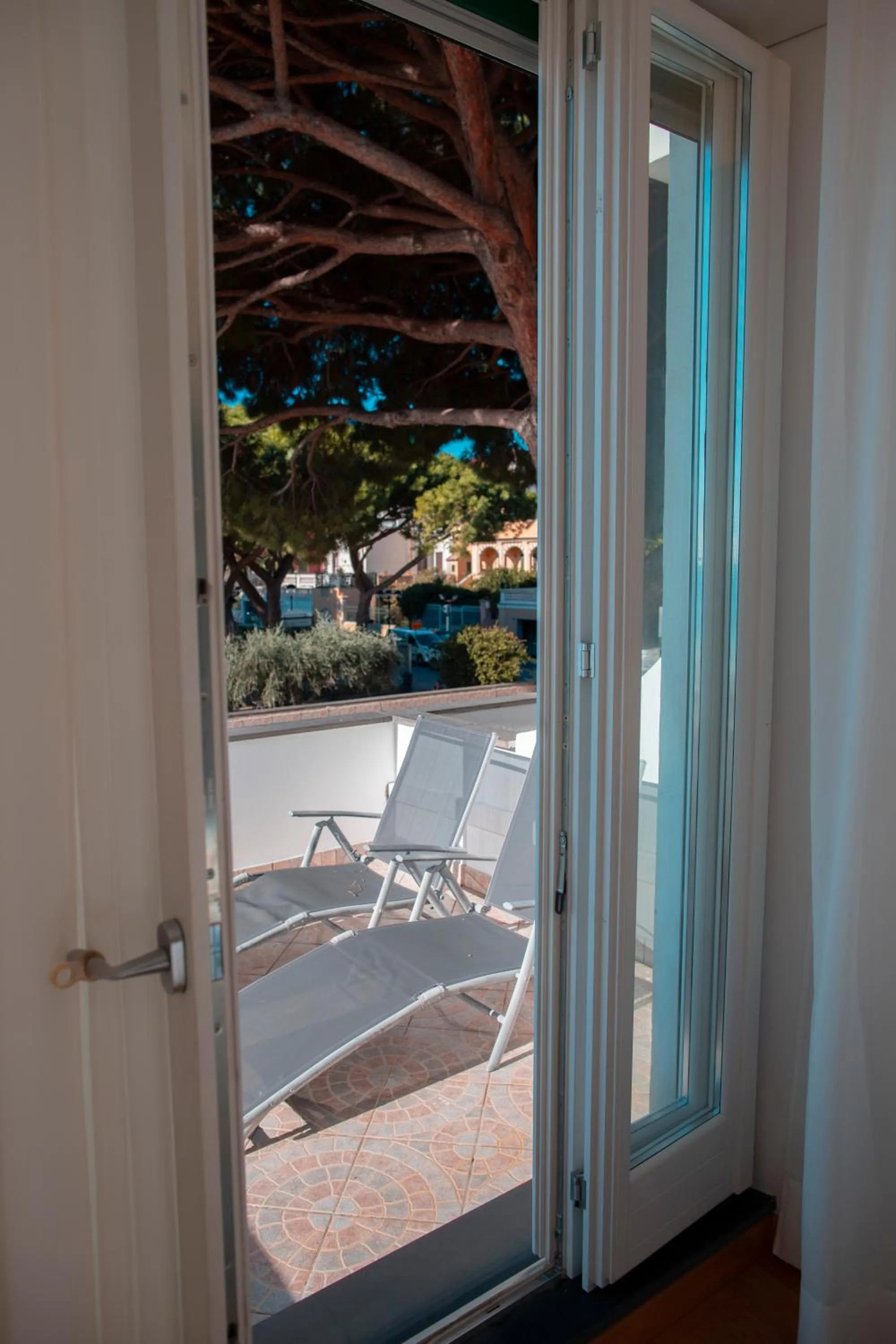 Balcony/Terrace in Hotel Ligure