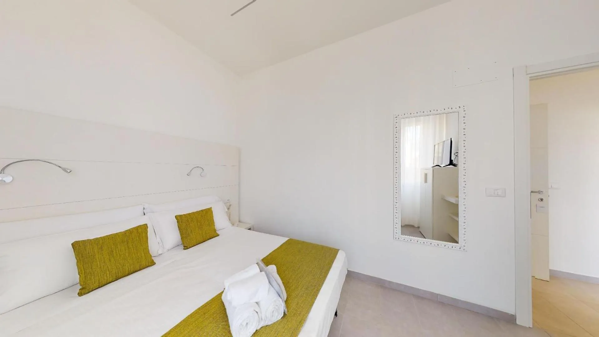 Bedroom in Hotel Ligure