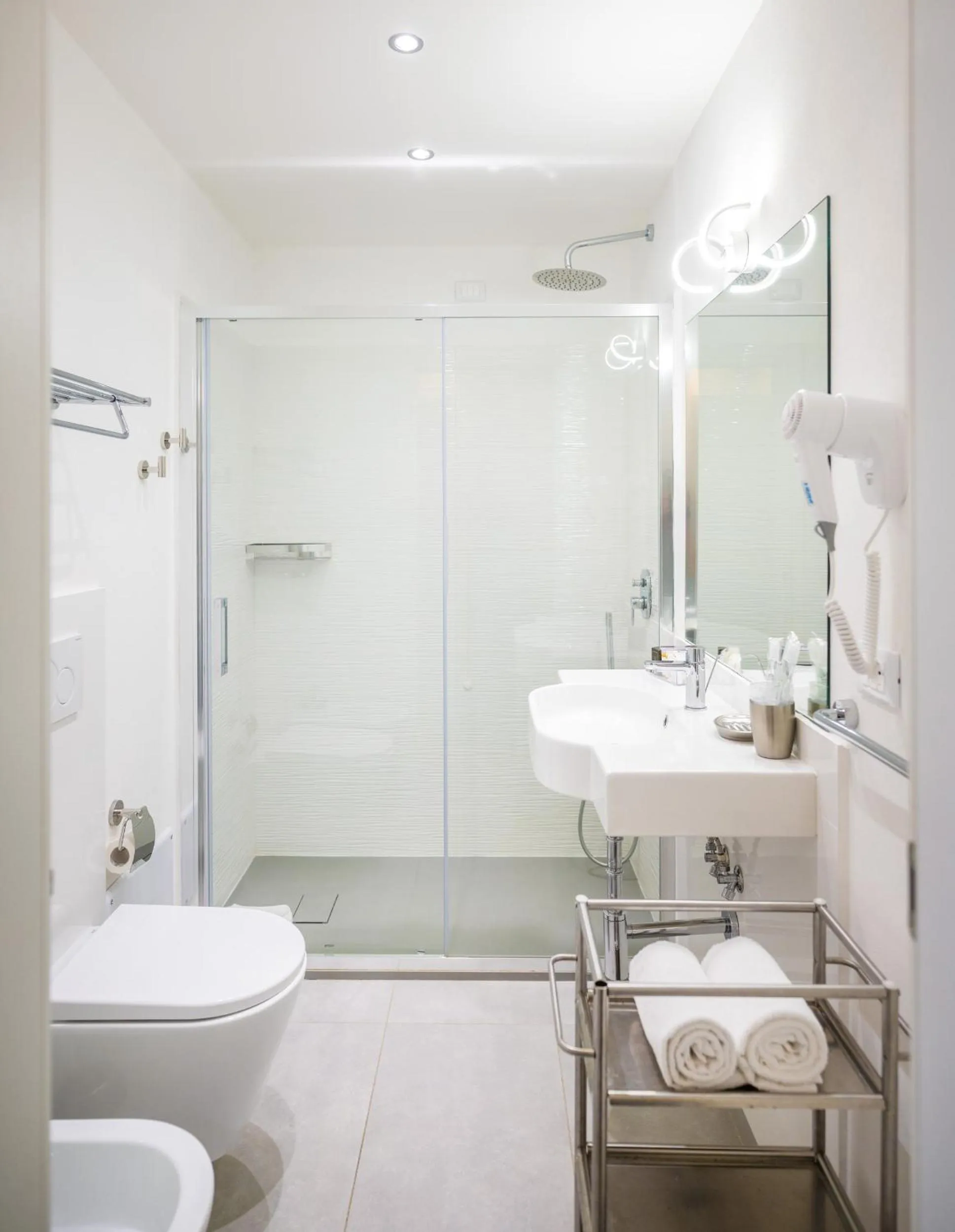 Shower in Hotel Ligure