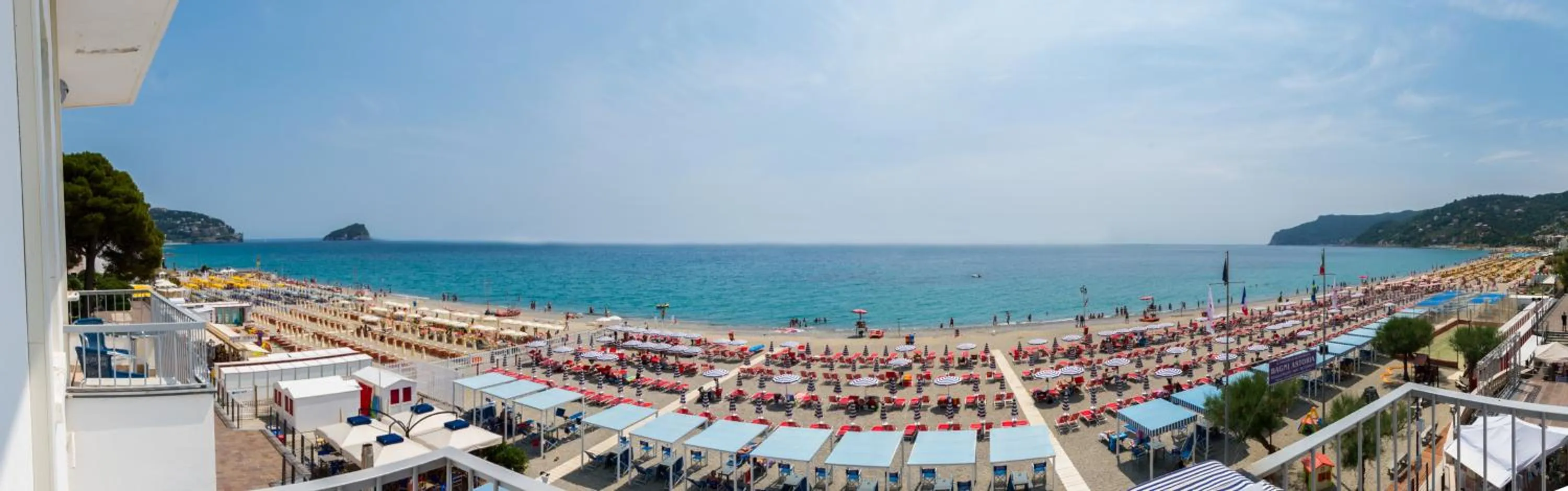 Sea view in Hotel Ligure