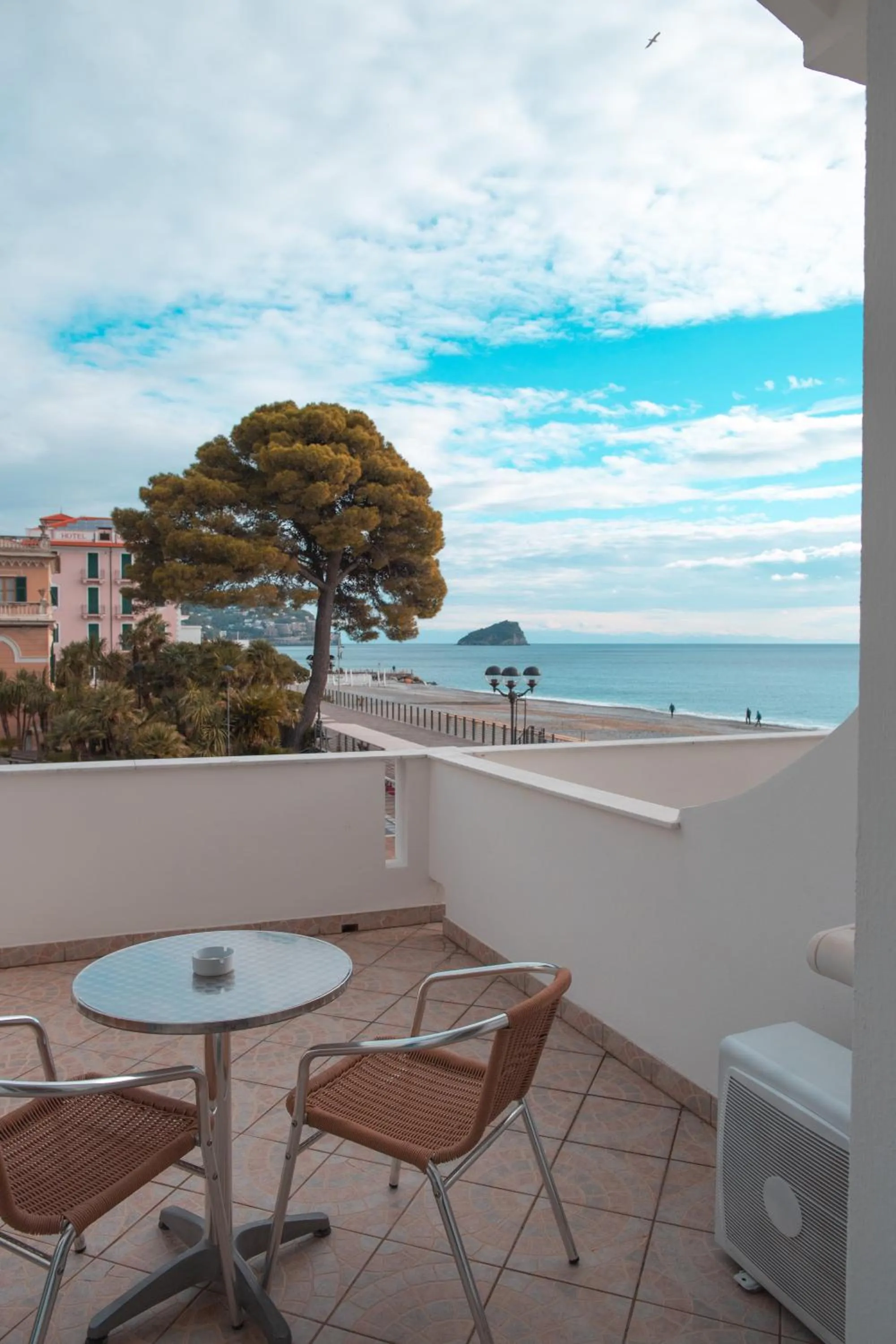 Patio in Hotel Ligure