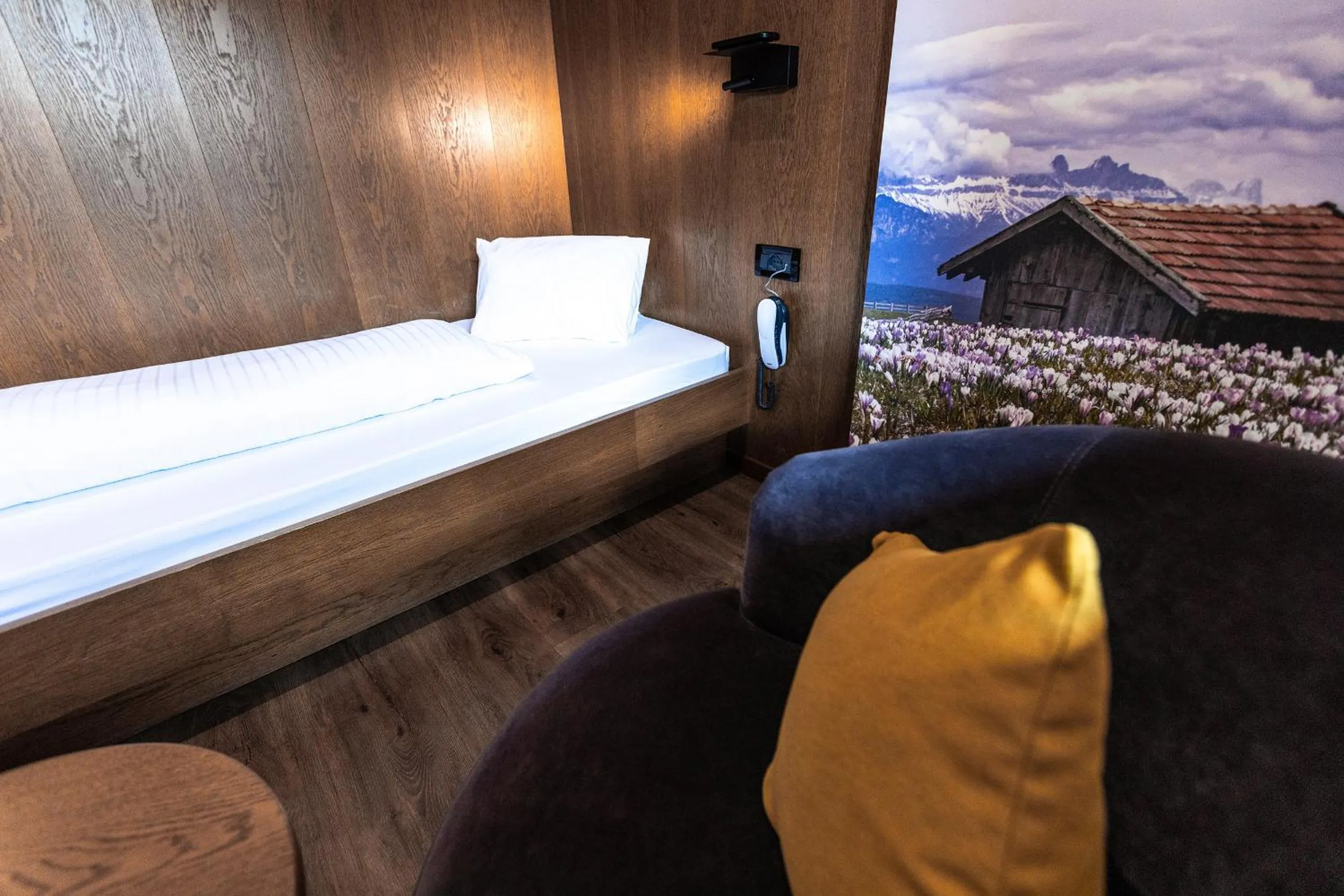 Bedroom, Bed in Hotel Zum Löwen - Al Leone