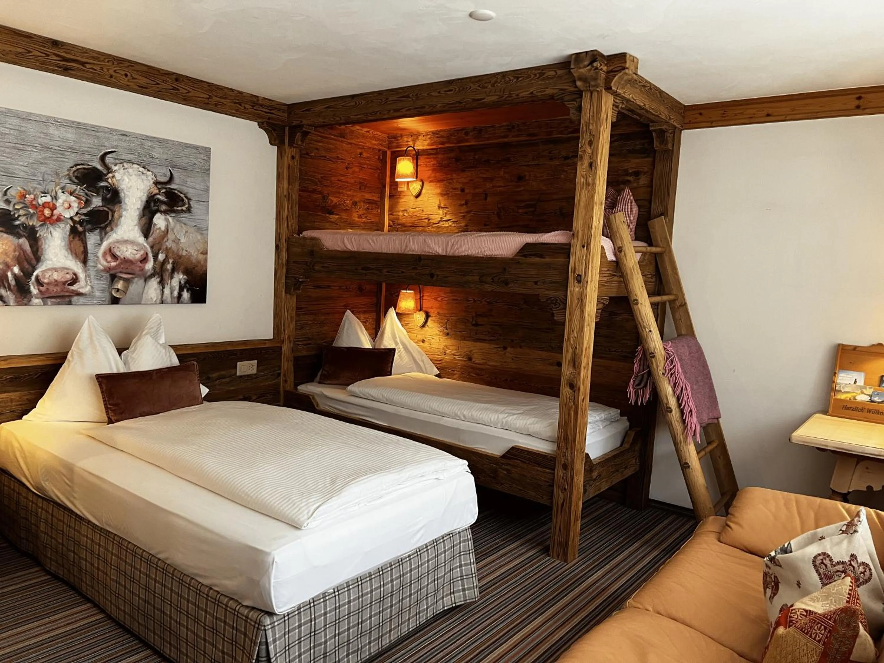 Photo of the whole room, Bed in Hotel Berghof