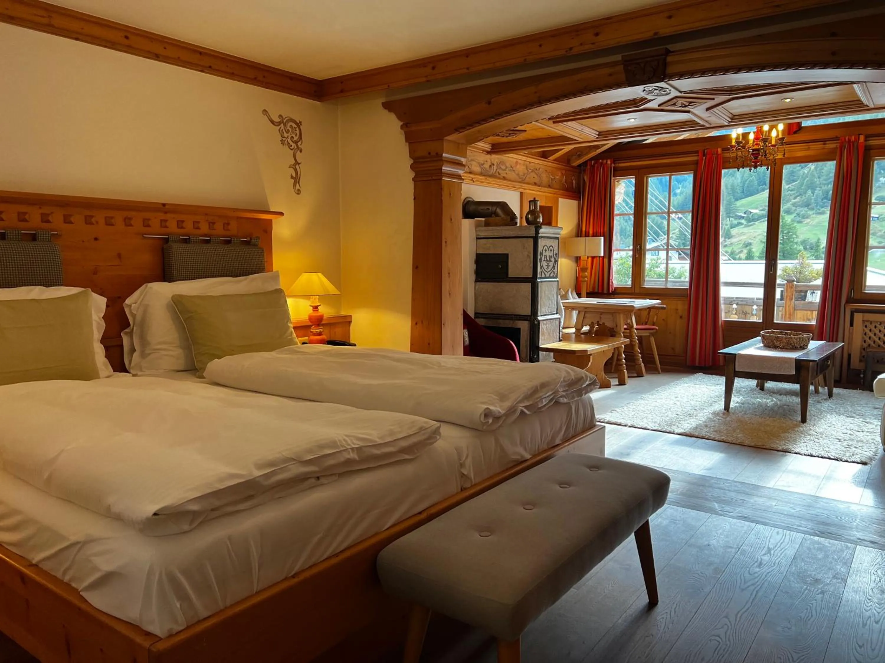 Photo of the whole room, Bed in Hotel Berghof