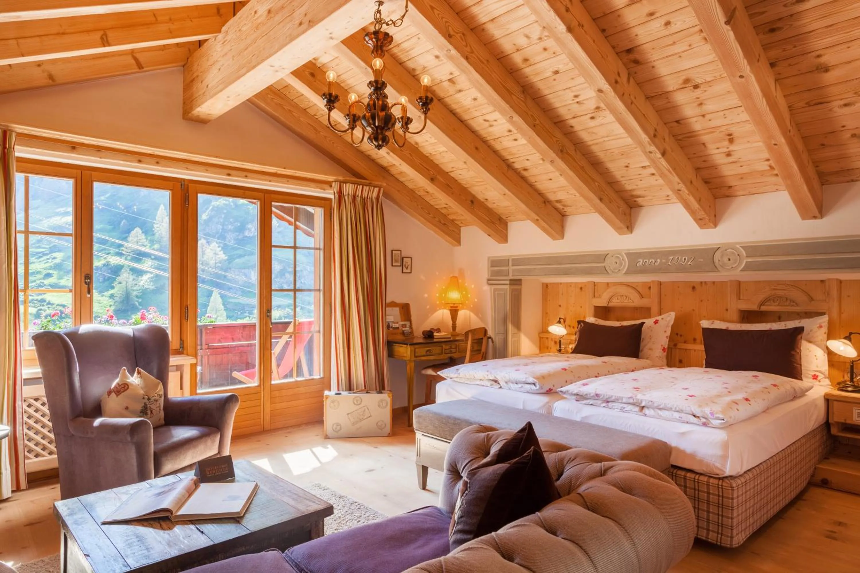 Photo of the whole room, Bed in Hotel Berghof