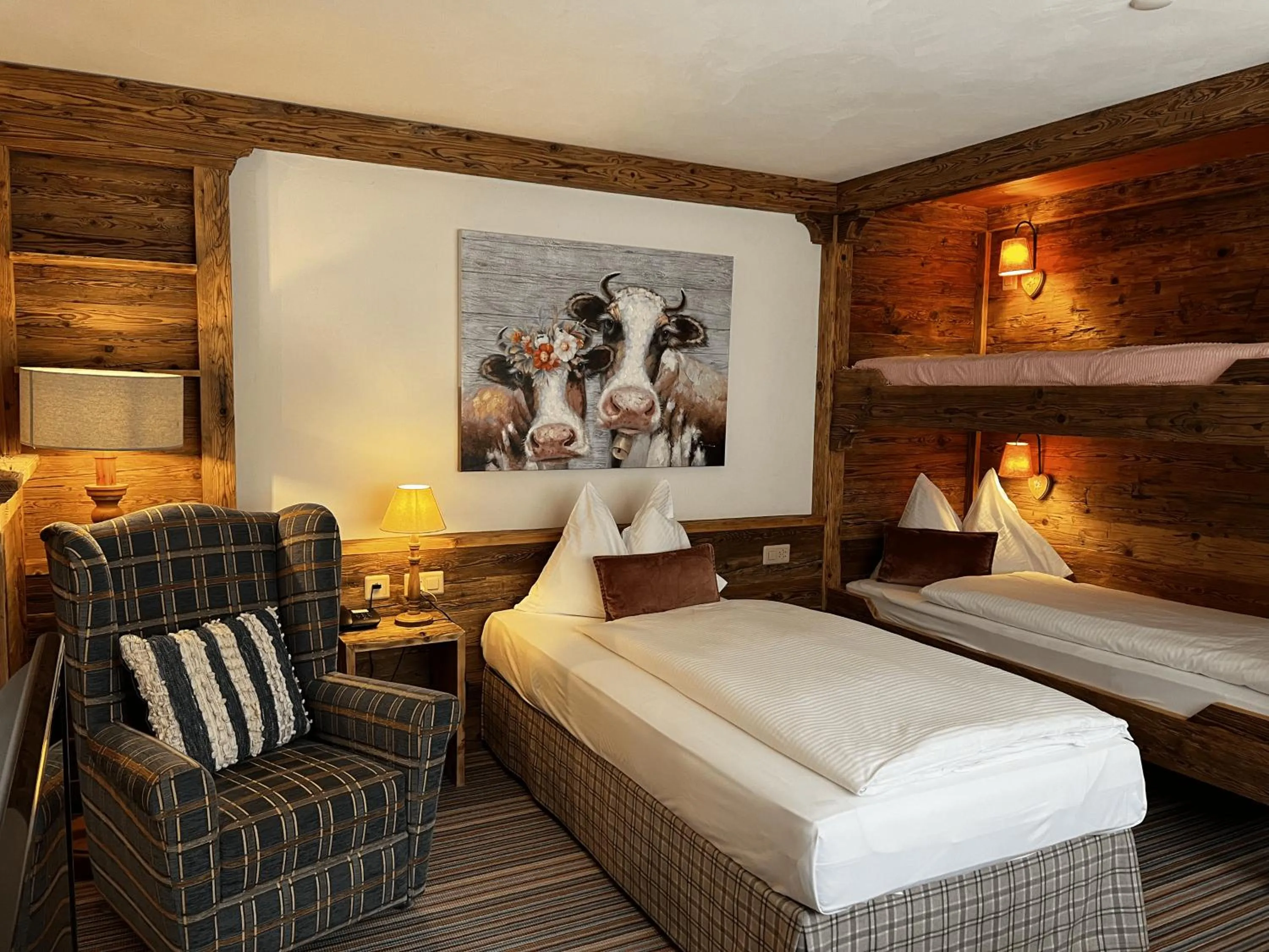 Photo of the whole room, Bed in Hotel Berghof