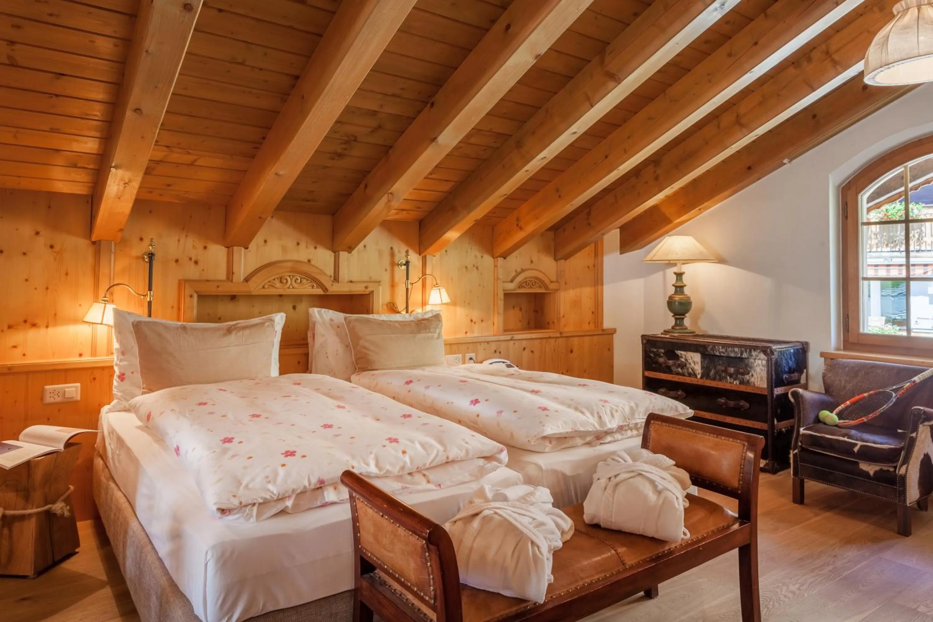 Photo of the whole room, Bed in Hotel Berghof