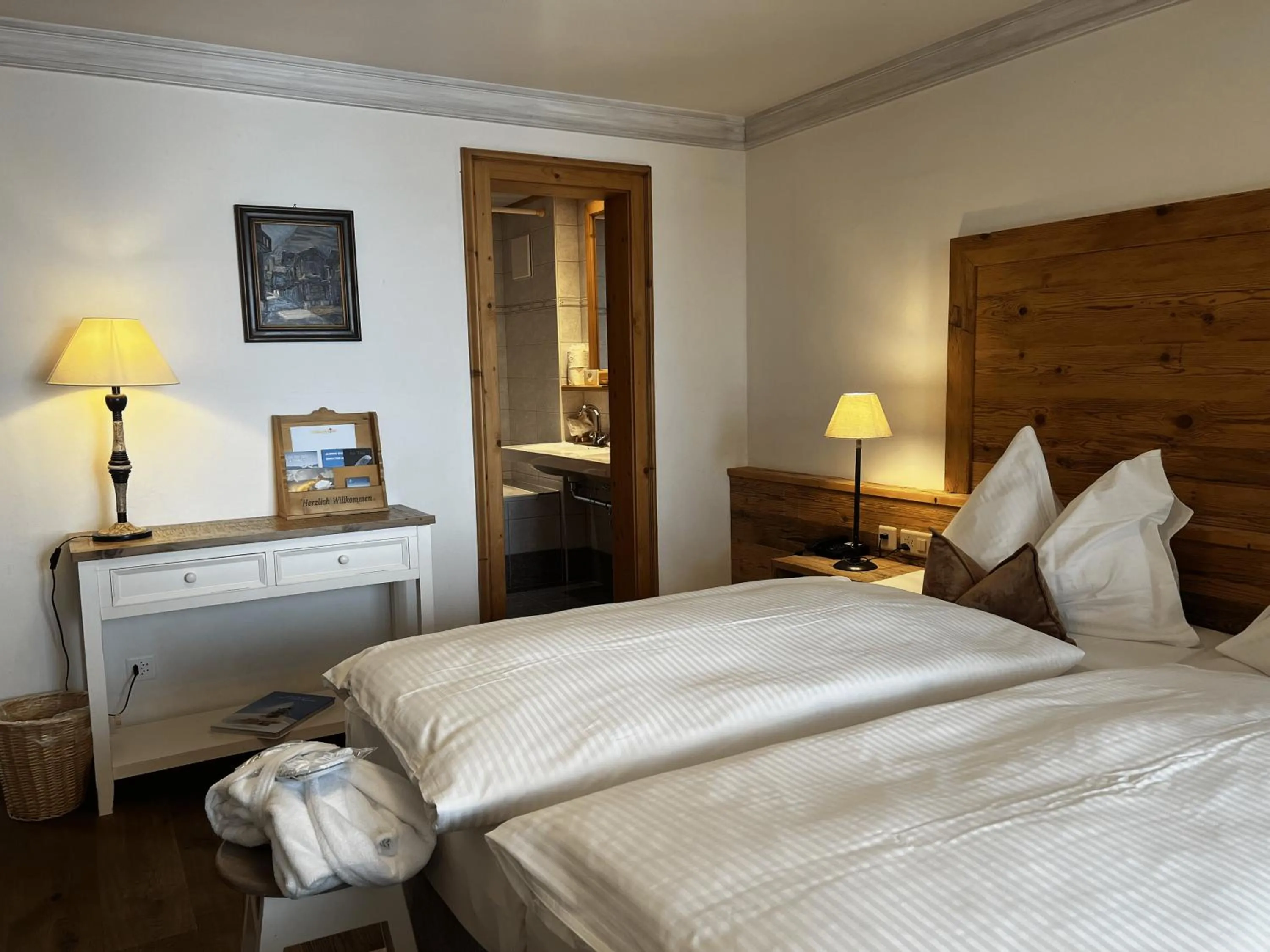 Photo of the whole room, Bed in Hotel Berghof