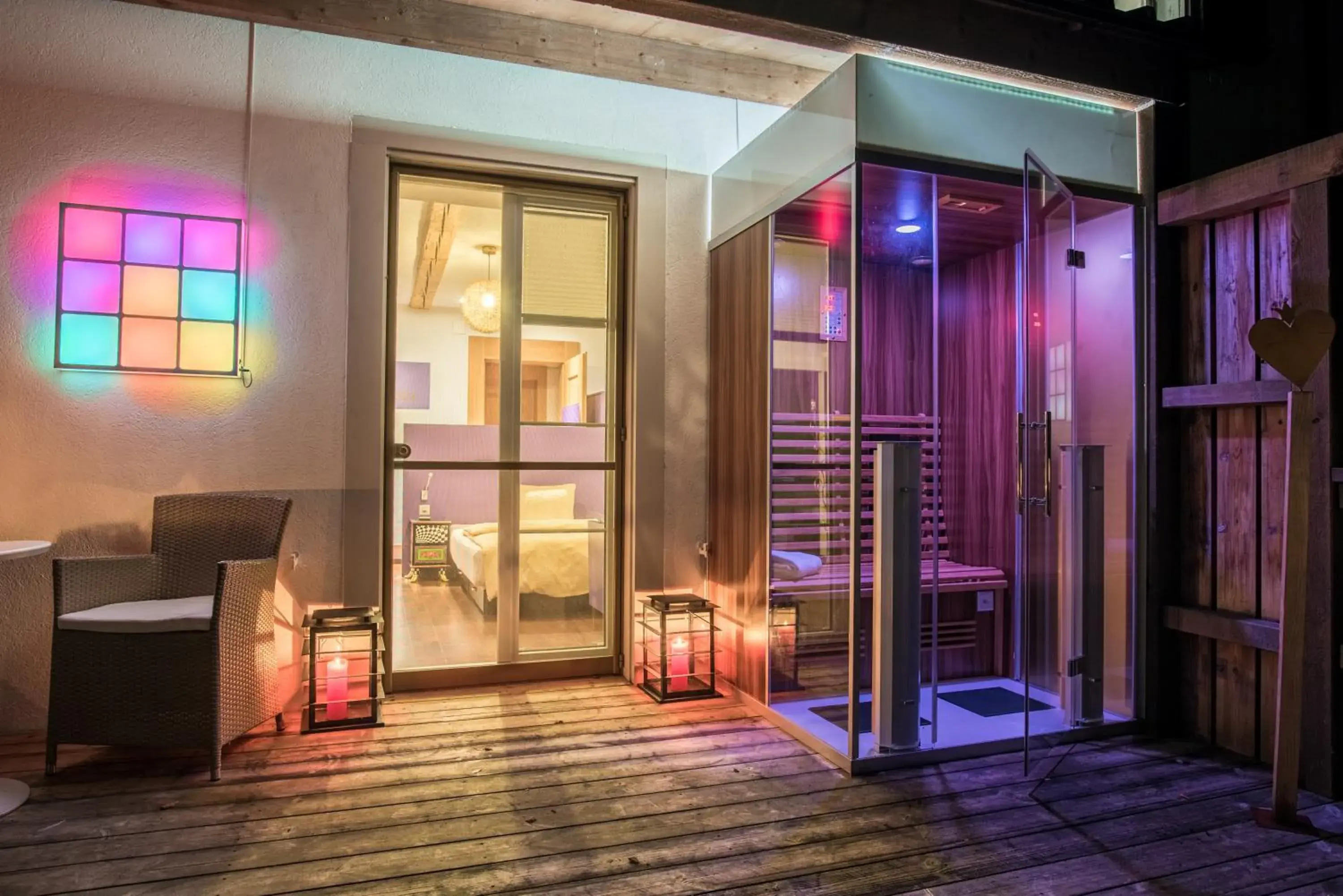 Queen Room with Water Bed and Terrace - single occupancy in Hotel Krone Sihlbrugg Queen Room with Water Bed and Terrace - single occupancy in Hotel Krone Sihlbrugg