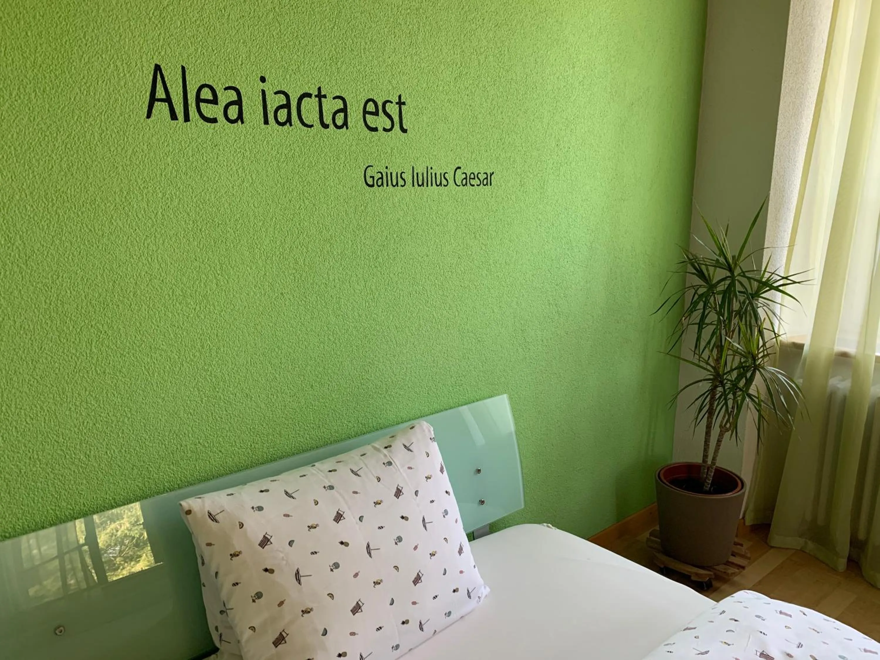 Bed in Hotel Krone Sihlbrugg