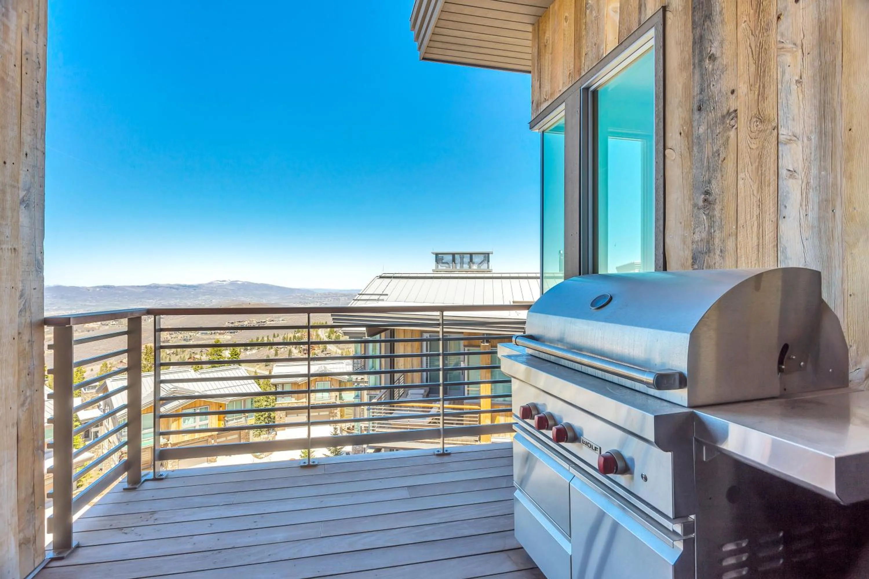 Patio in Stein Eriksen Residences