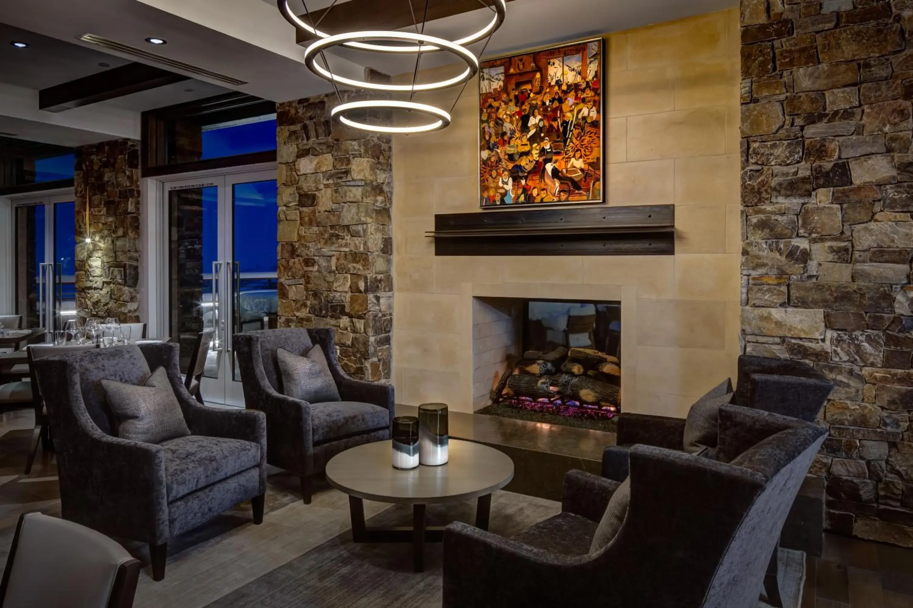 Lounge or bar in Stein Eriksen Residences Lounge or bar in Stein Eriksen Residences