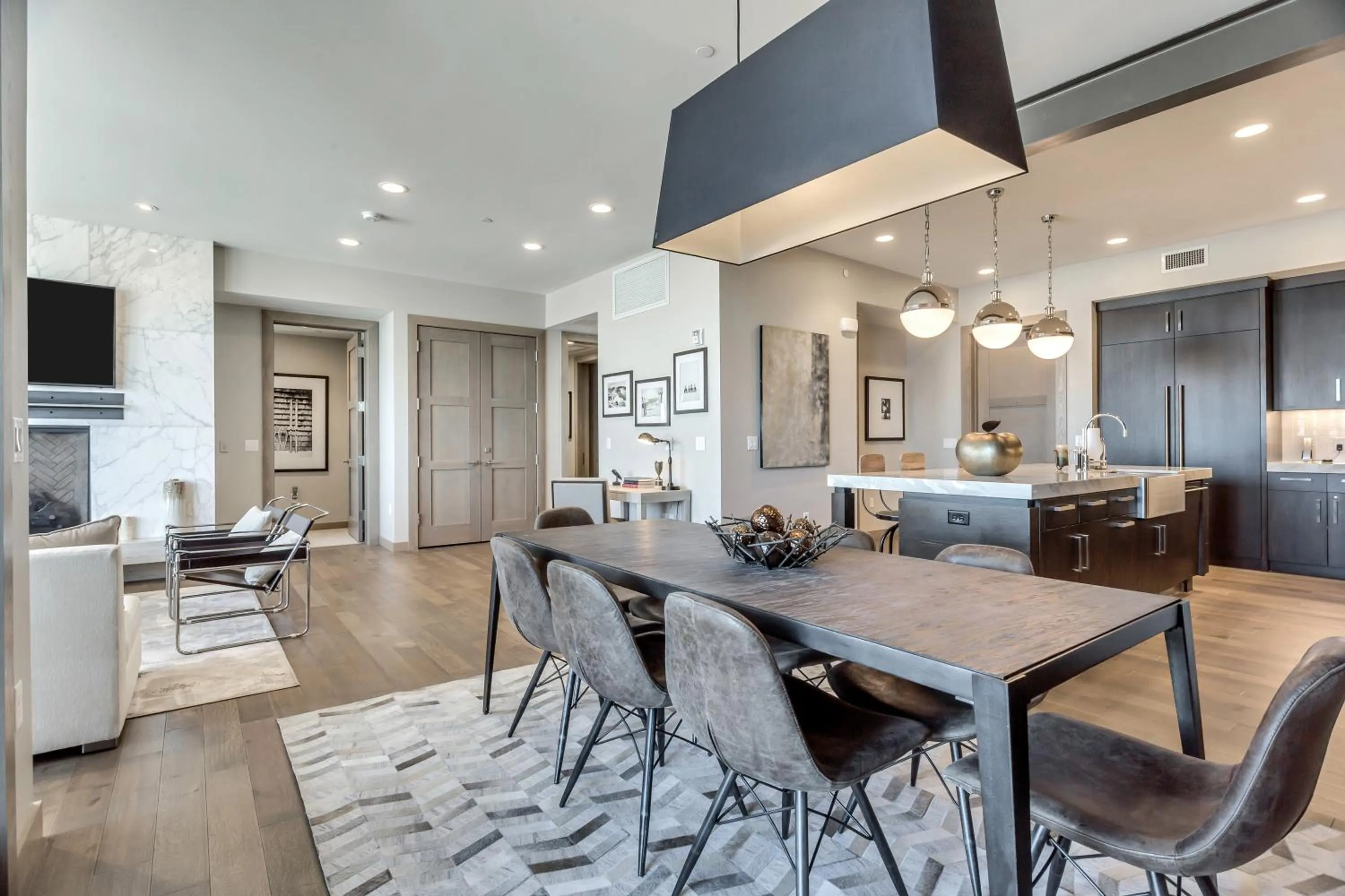 Living room in Stein Eriksen Residences