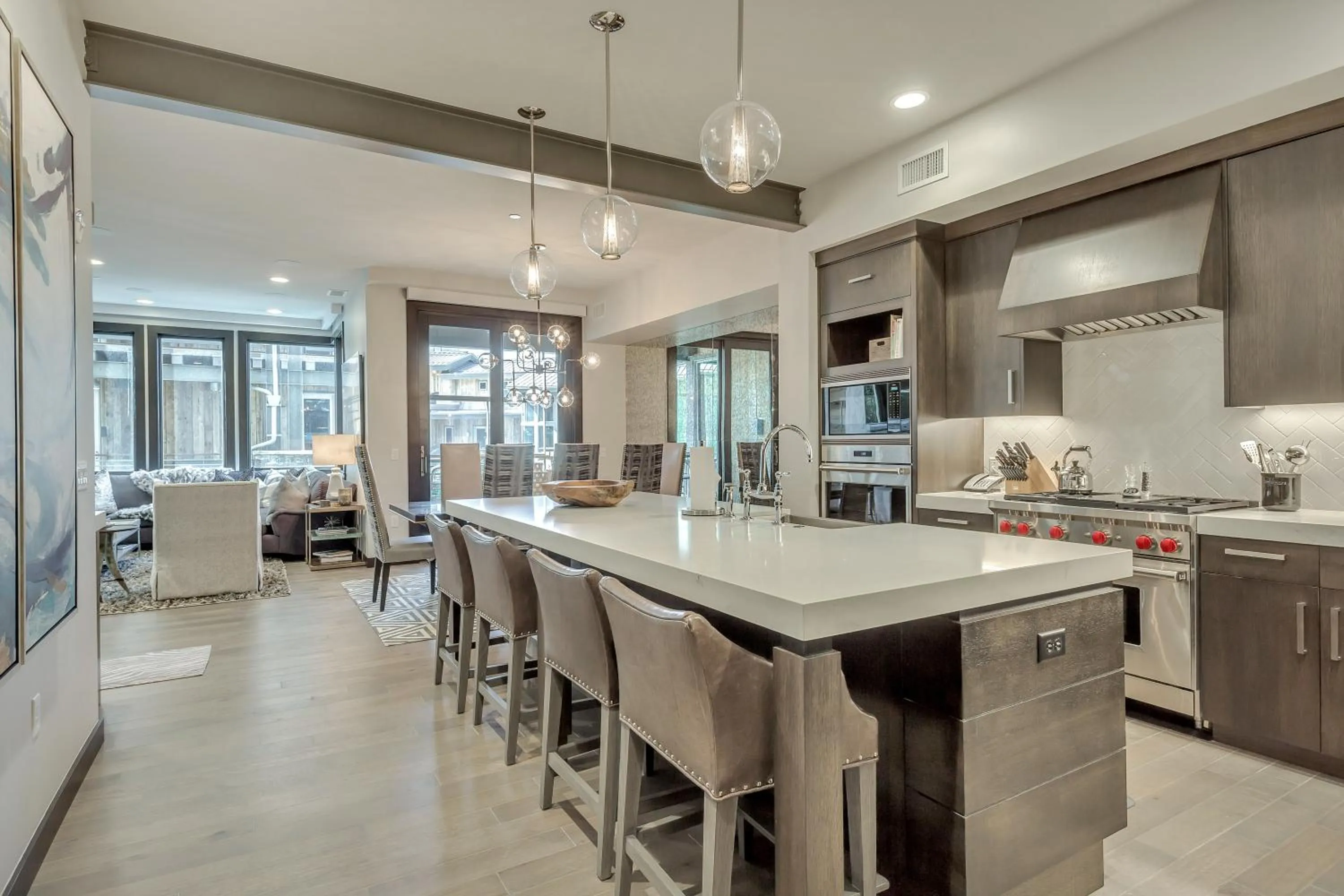 kitchen in Stein Eriksen Residences