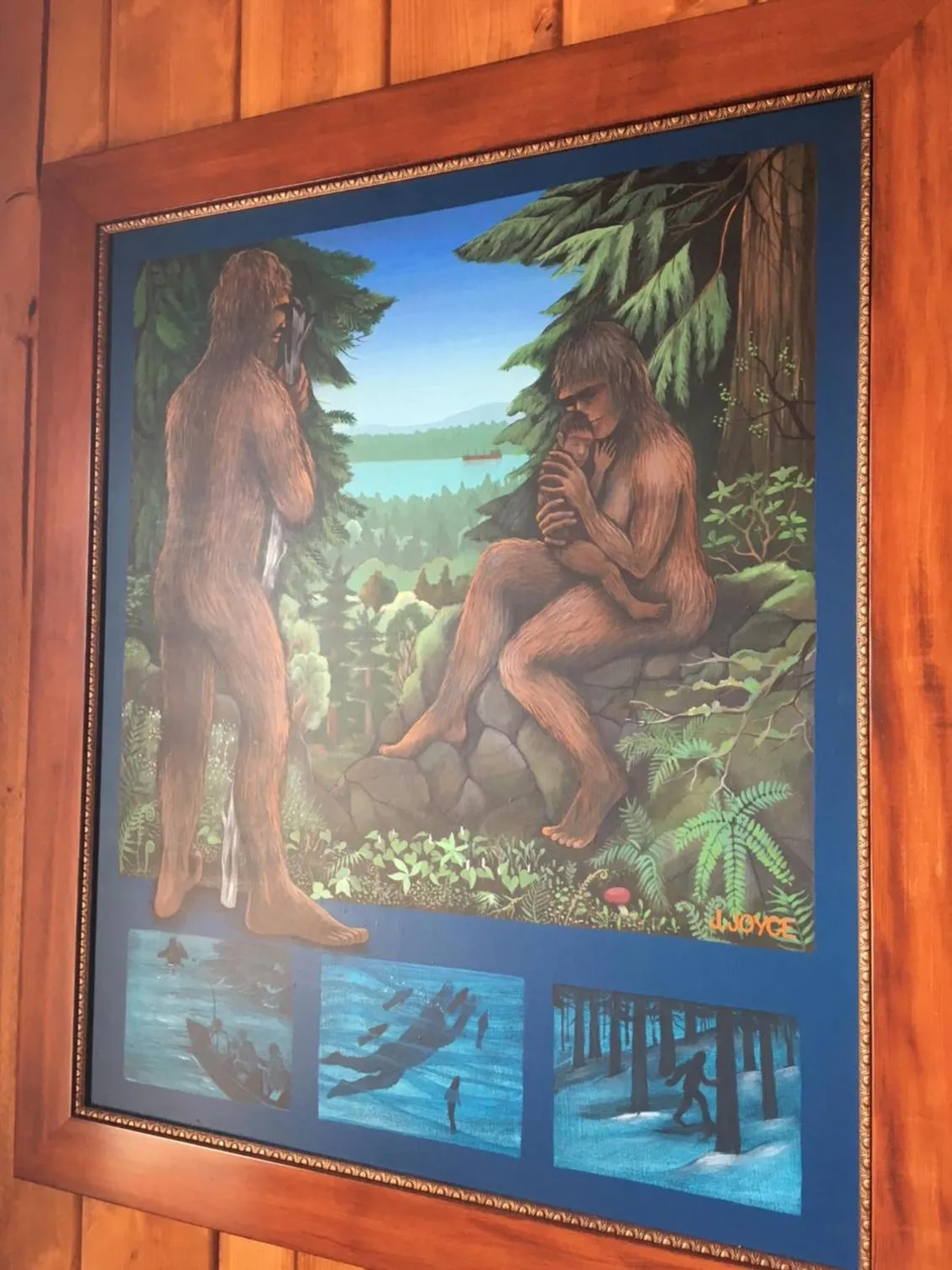 Decorative detail in McMenamins Kalama Harbor Lodge