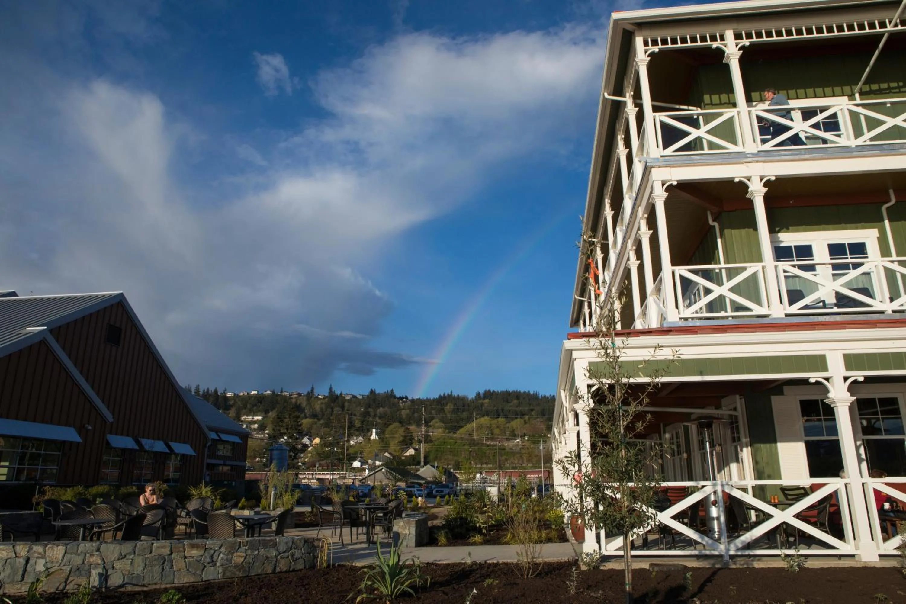 Property building in McMenamins Kalama Harbor Lodge