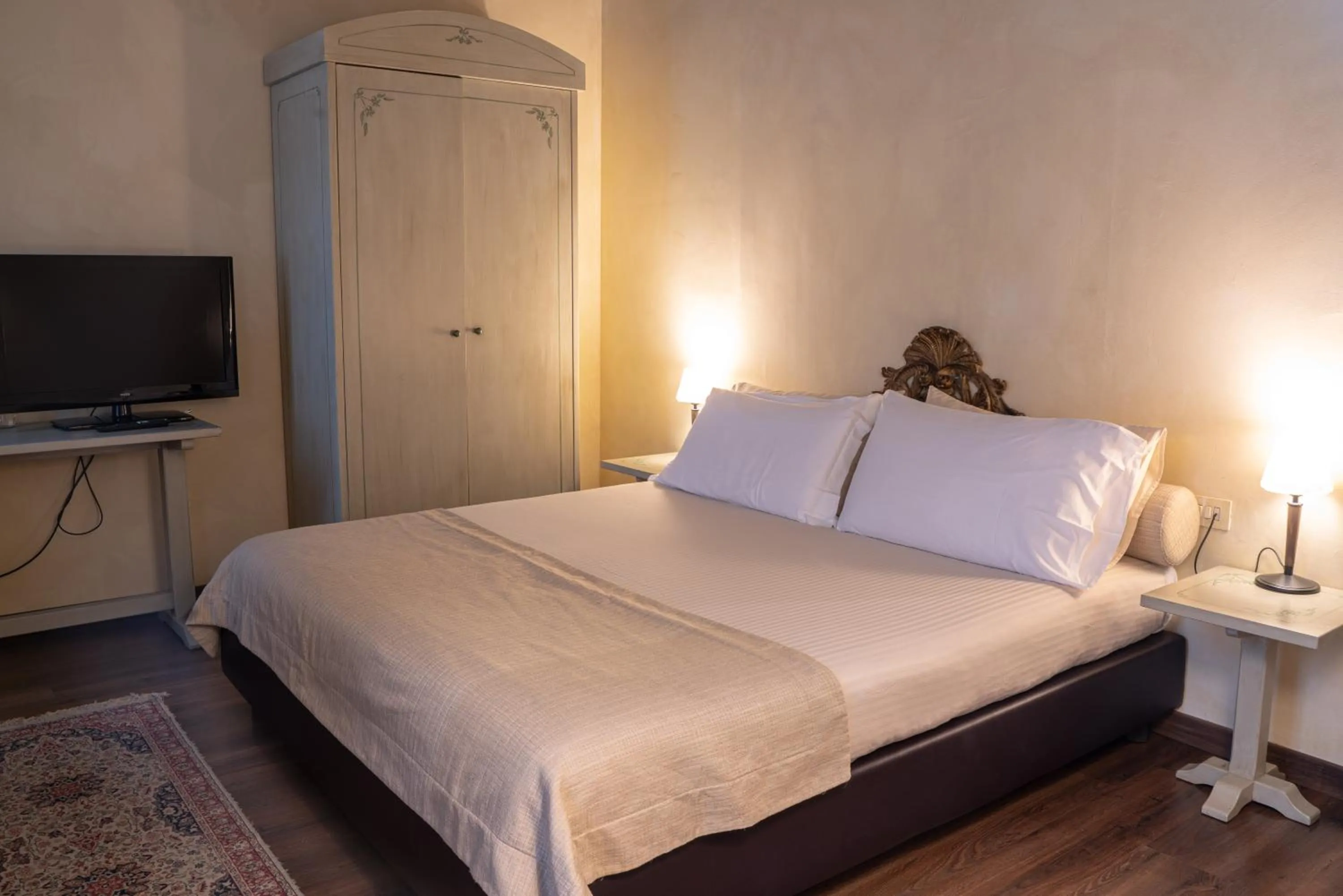 Bed in Castello Di Compiano Hotel Relais Museum