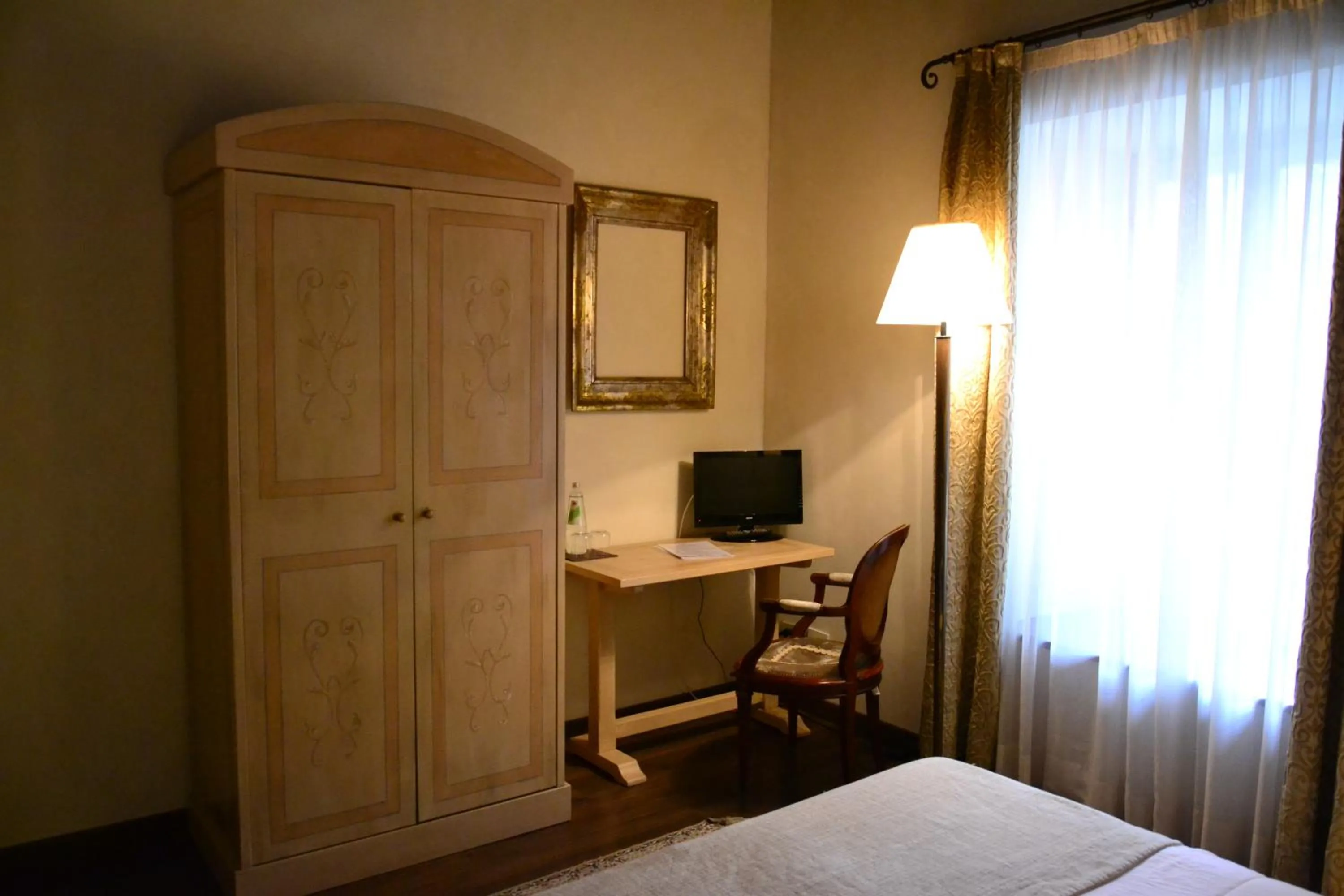 Bed in Castello Di Compiano Hotel Relais Museum