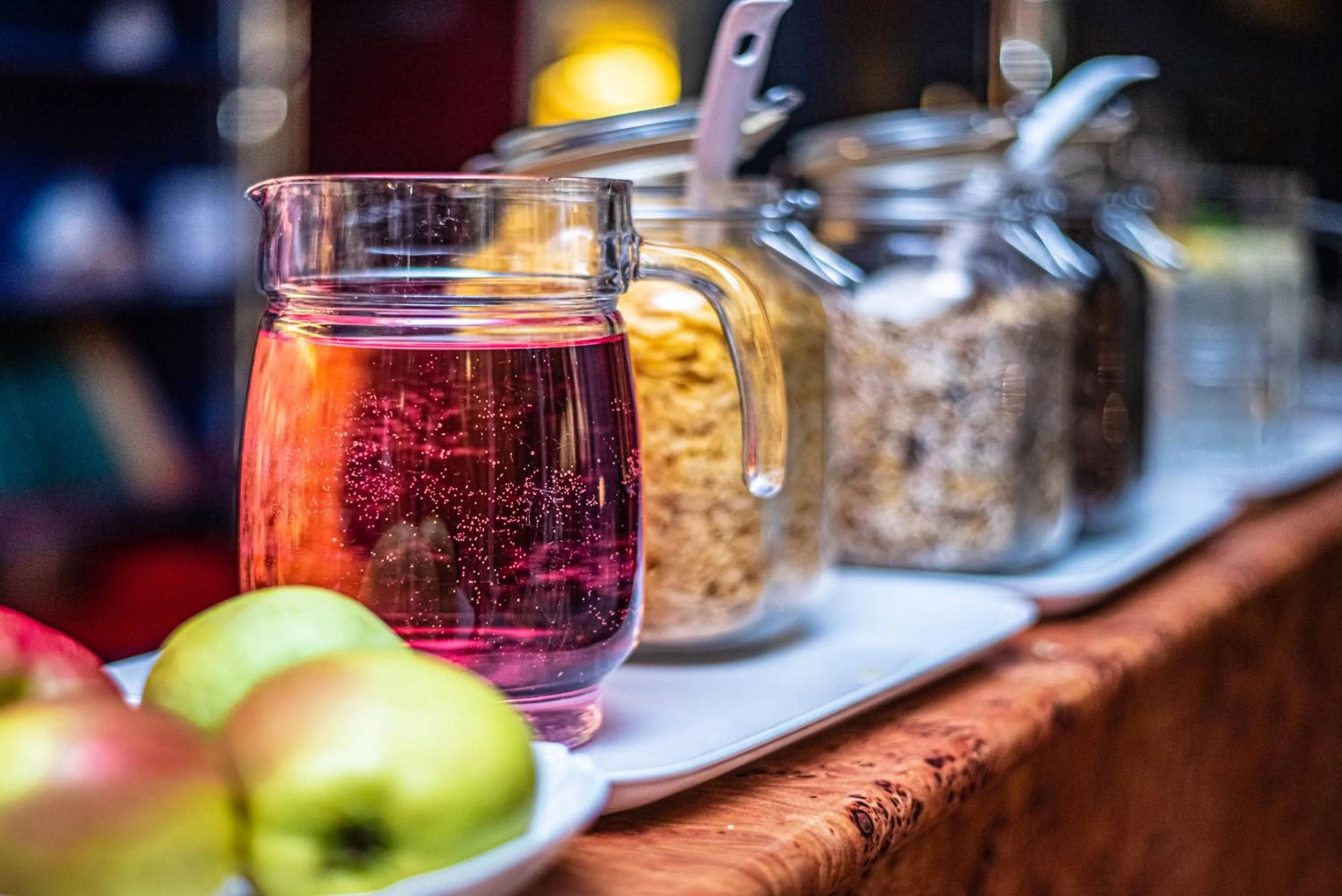 Food and drinks in Hotel Yes