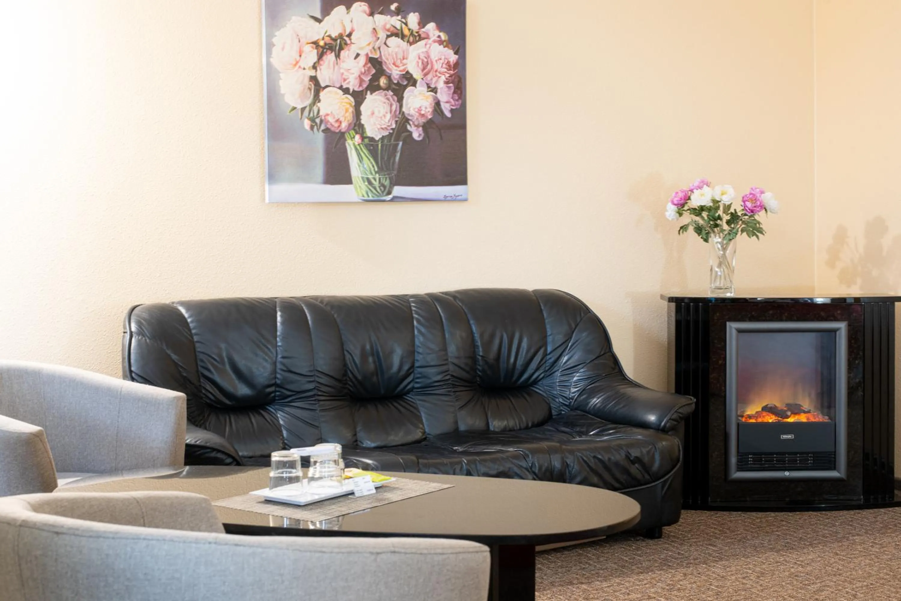 Living room in Hotel Yes