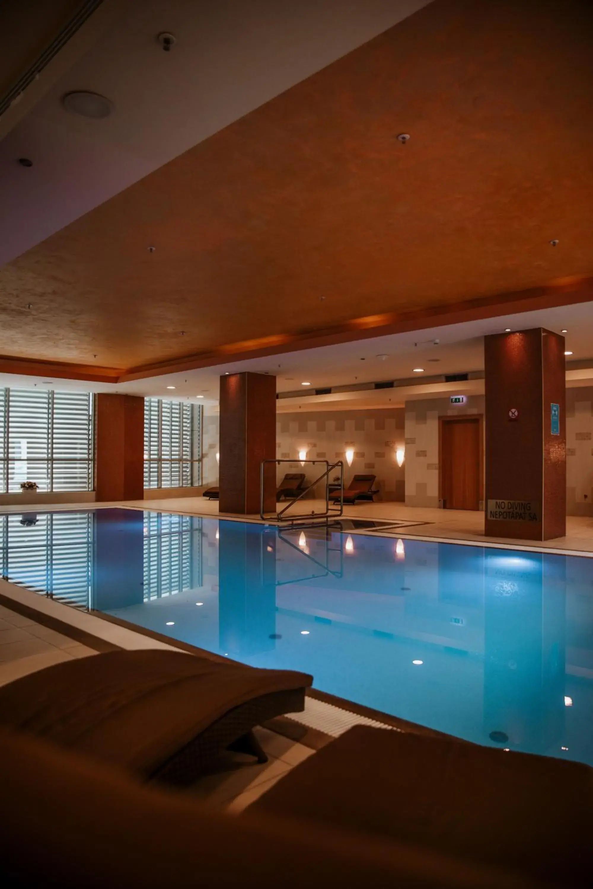 Swimming pool in DoubleTree by Hilton Bratislava Swimming pool in DoubleTree by Hilton Bratislava