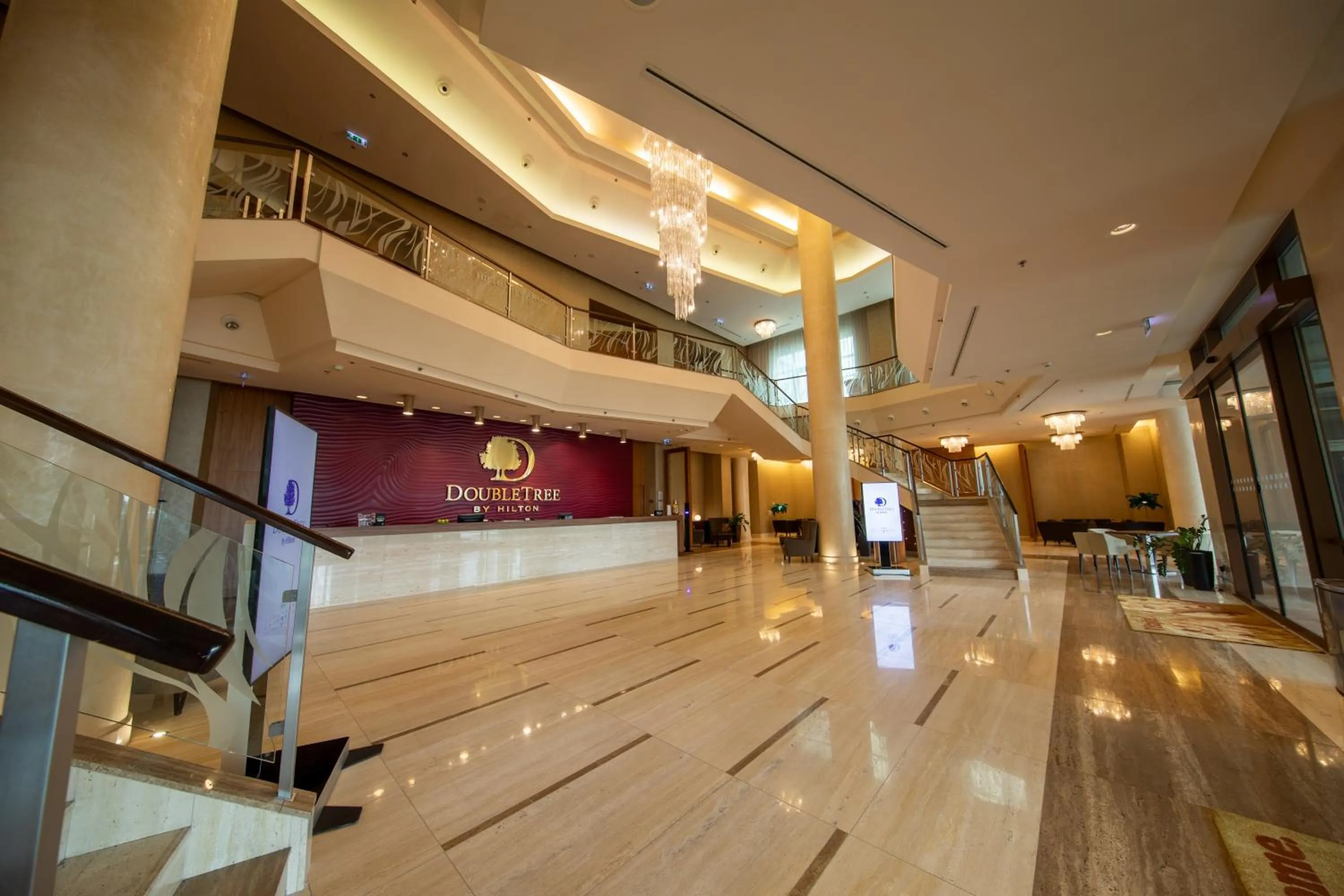 Lobby or reception in DoubleTree by Hilton Bratislava