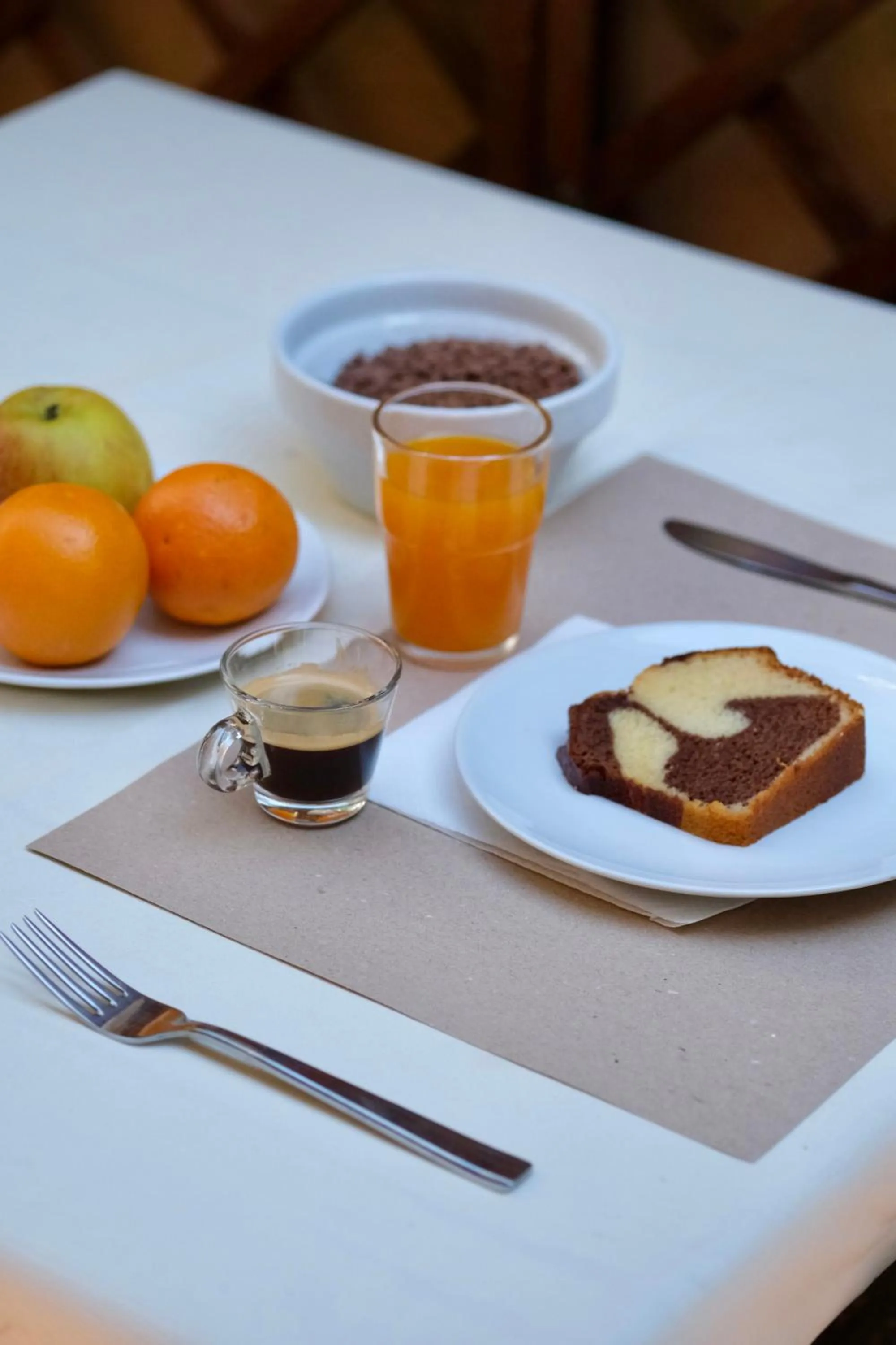 Breakfast in Hotel Tahiti