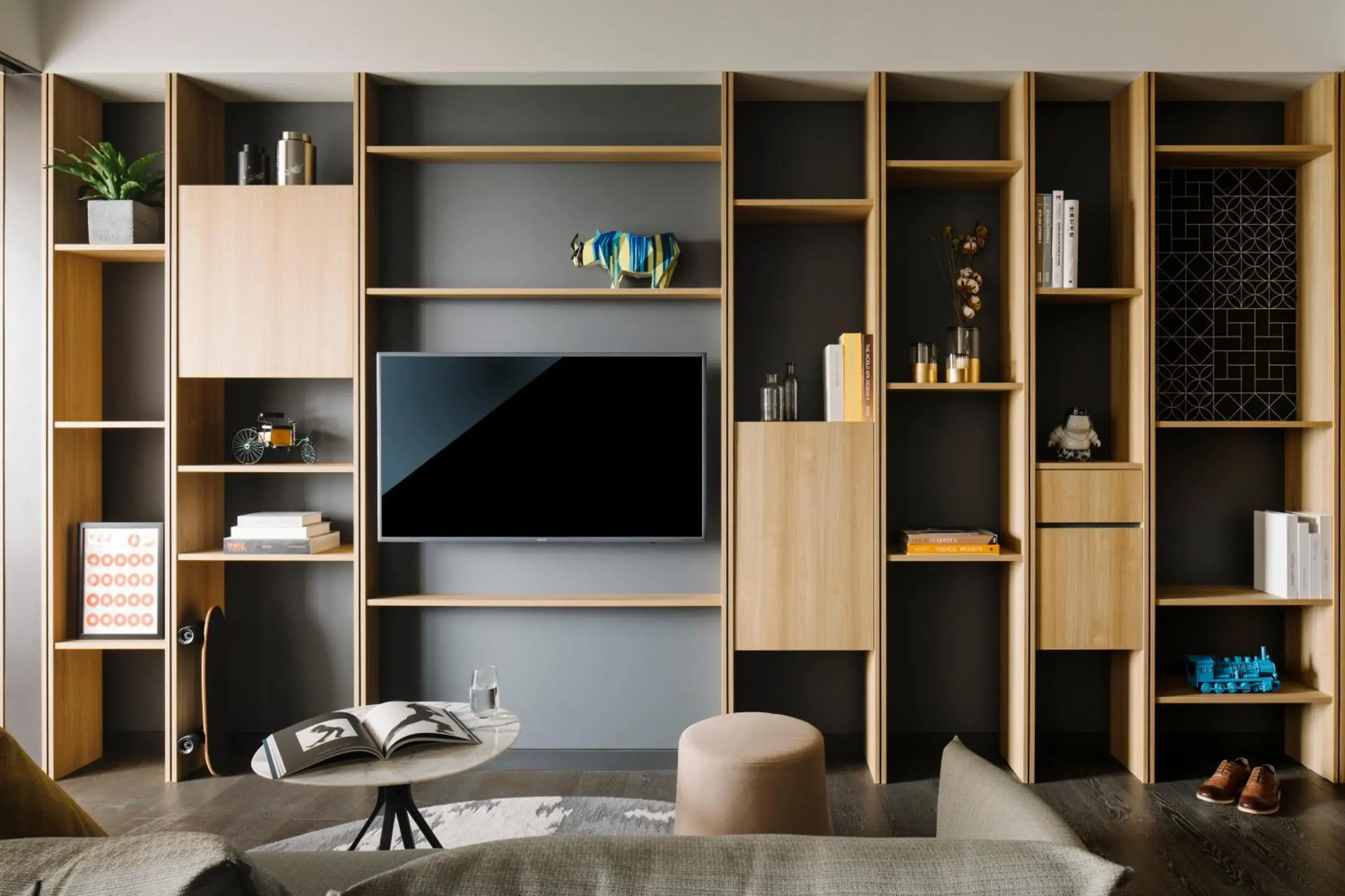 Living room in Artyzen Habitat Hongqiao Shanghai - Korean Street Living room in Artyzen Habitat Hongqiao Shanghai - Korean Street