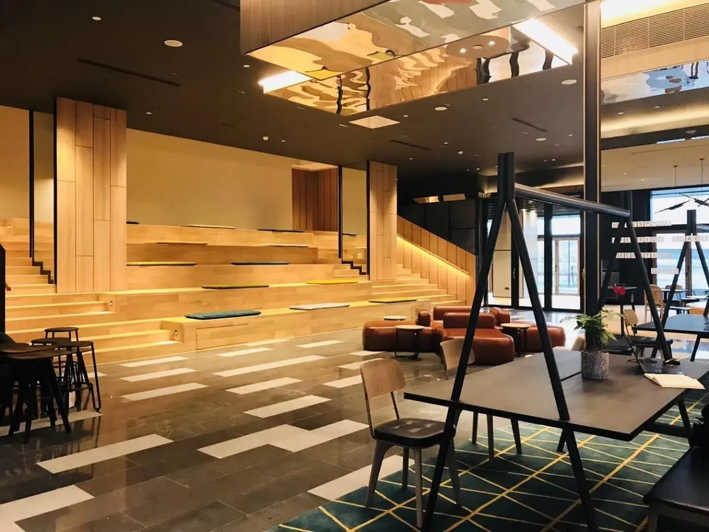 Lobby or reception in Artyzen Habitat Hongqiao Shanghai - Korean Street Lobby or reception in Artyzen Habitat Hongqiao Shanghai - Korean Street