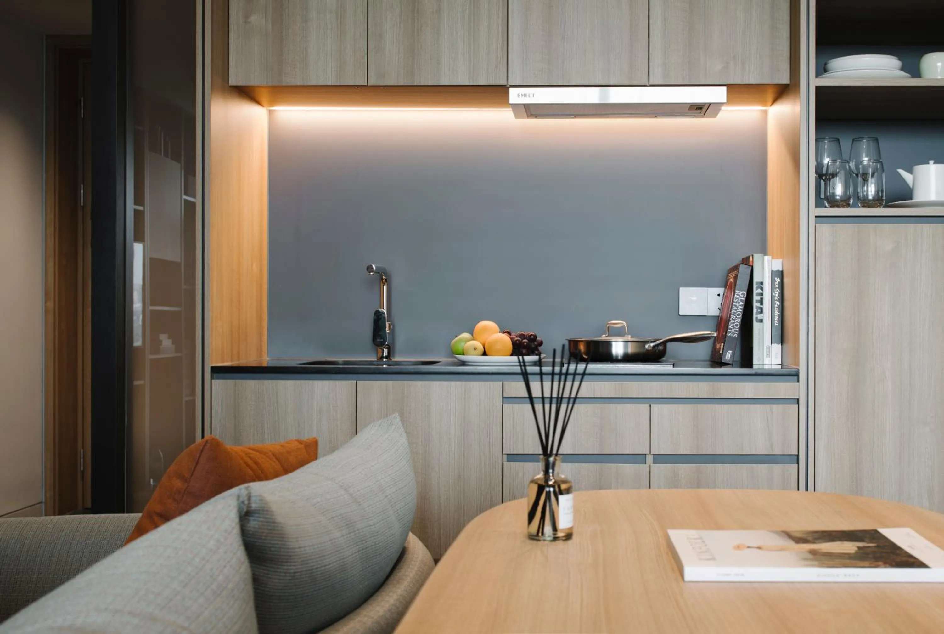 Kitchen or kitchenette in Artyzen Habitat Hongqiao Shanghai - Korean Street